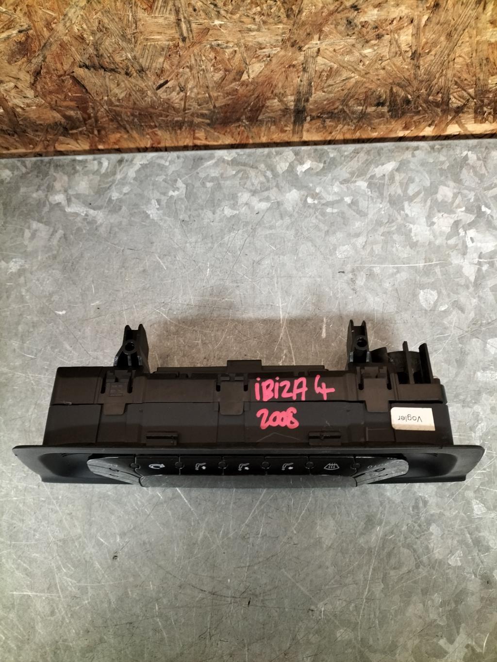 Commande chauffage SEAT IBIZA 4 PHASE 1 Diesel - 1