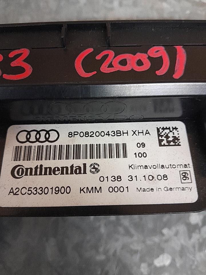 Commande chauffage AUDI A3 2 SPORTBACK S3 PHASE 2 Essence - 1