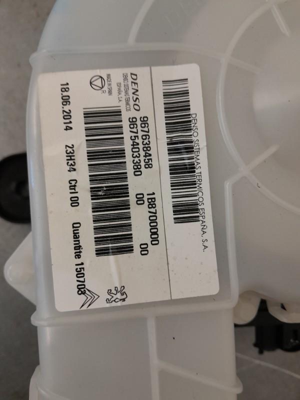Ventola abitacolo posteriore sinistro CITROEN C4 GRAND PICASSO 2 PHASE 1 Diésel - 1