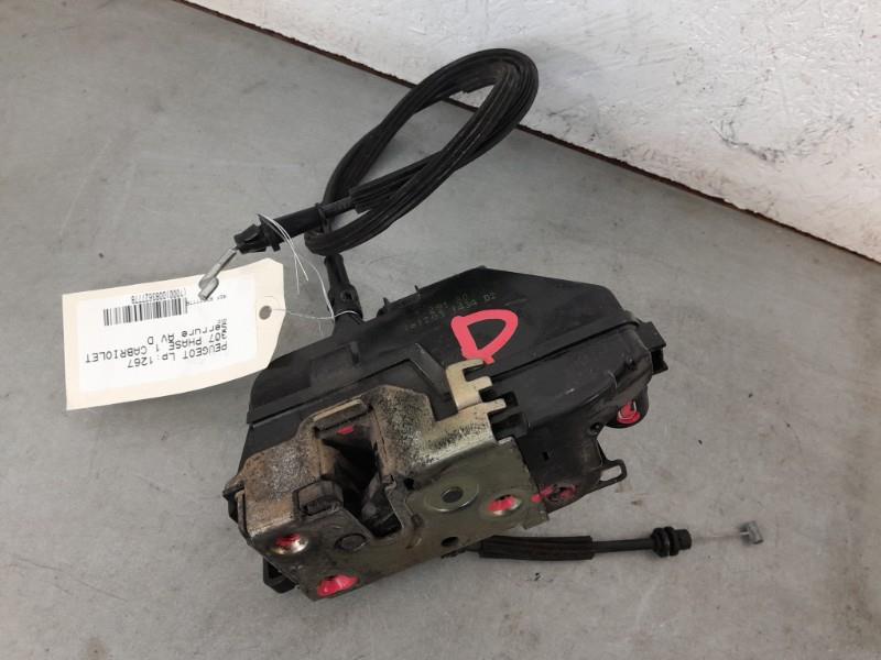 Serratura anteriore destra PEUGEOT 307 PHASE 1 CABRIOLET Gasolina - 1