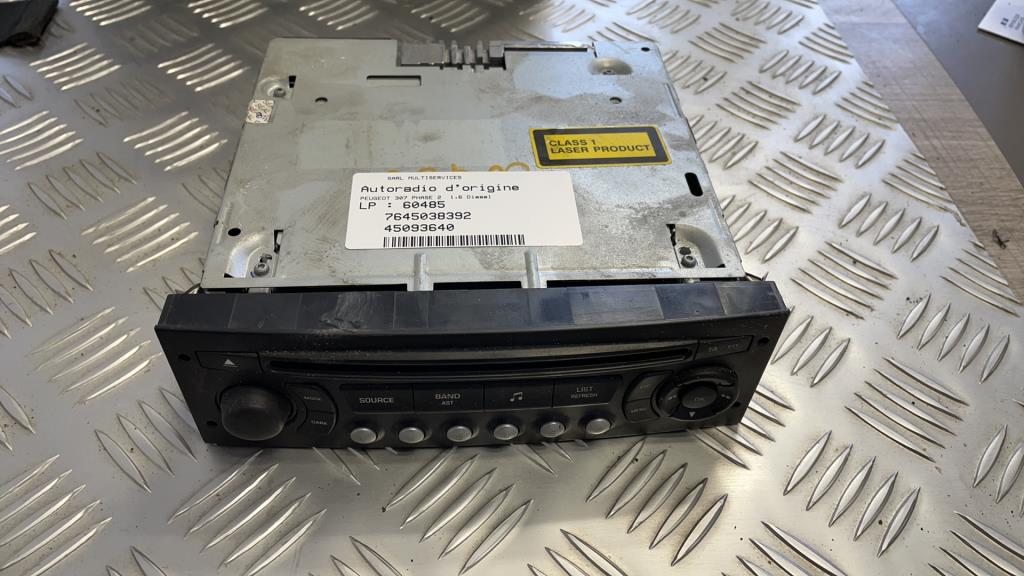Autoradio originale PEUGEOT 307 PHASE 2 BREAK Diésel - 1