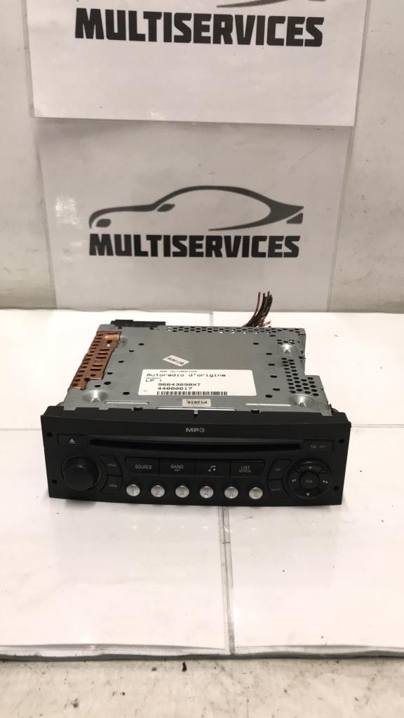Autoradio originale PEUGEOT 207 PHASE 1  - 1