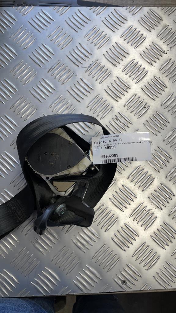 Cintura di sicurezza anteriore destra RENAULT TWINGO 2 PHASE 1 Diésel - 1