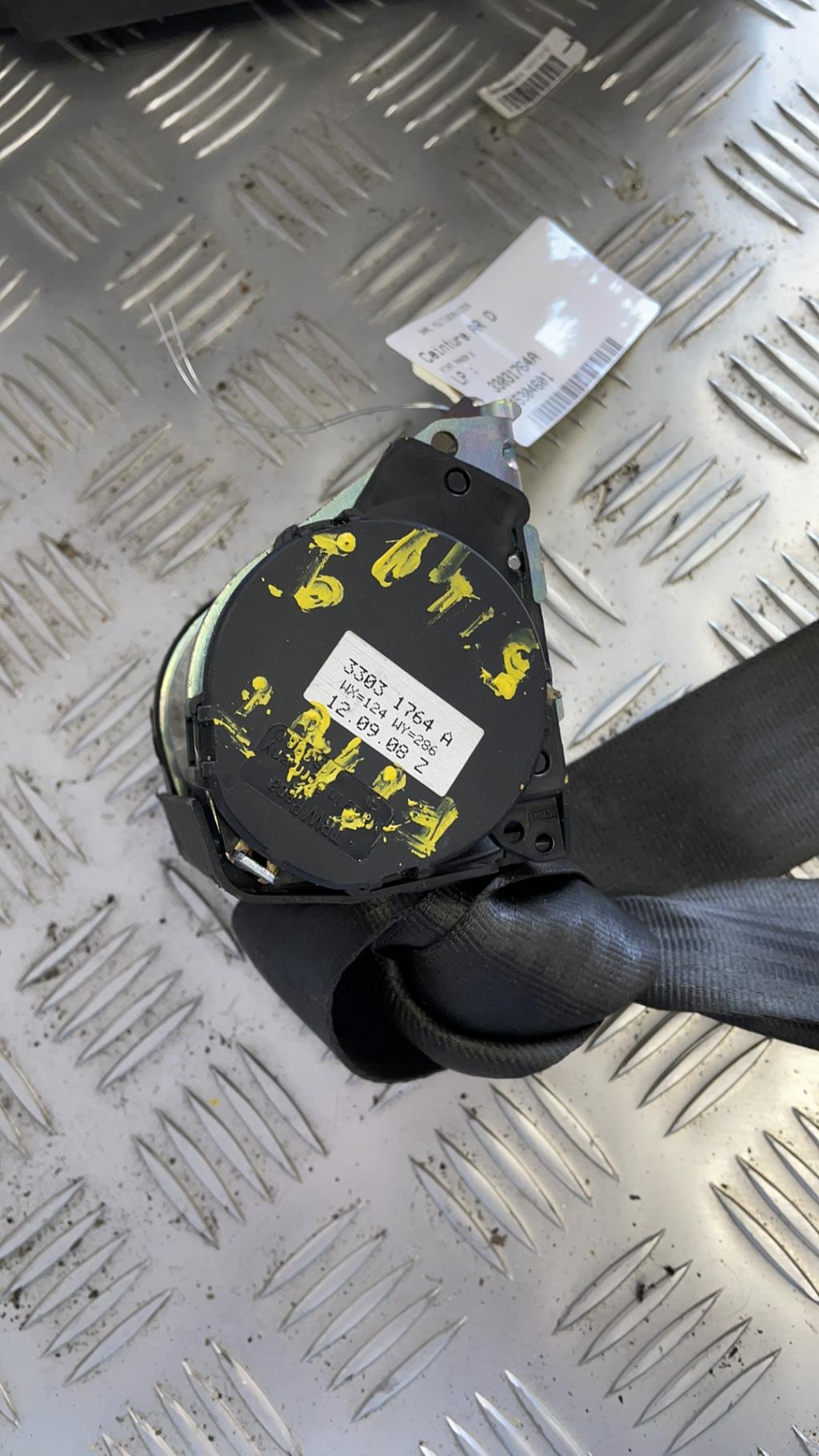 Cintura di sicurezza posteriore destra FIAT PANDA 2  - 1