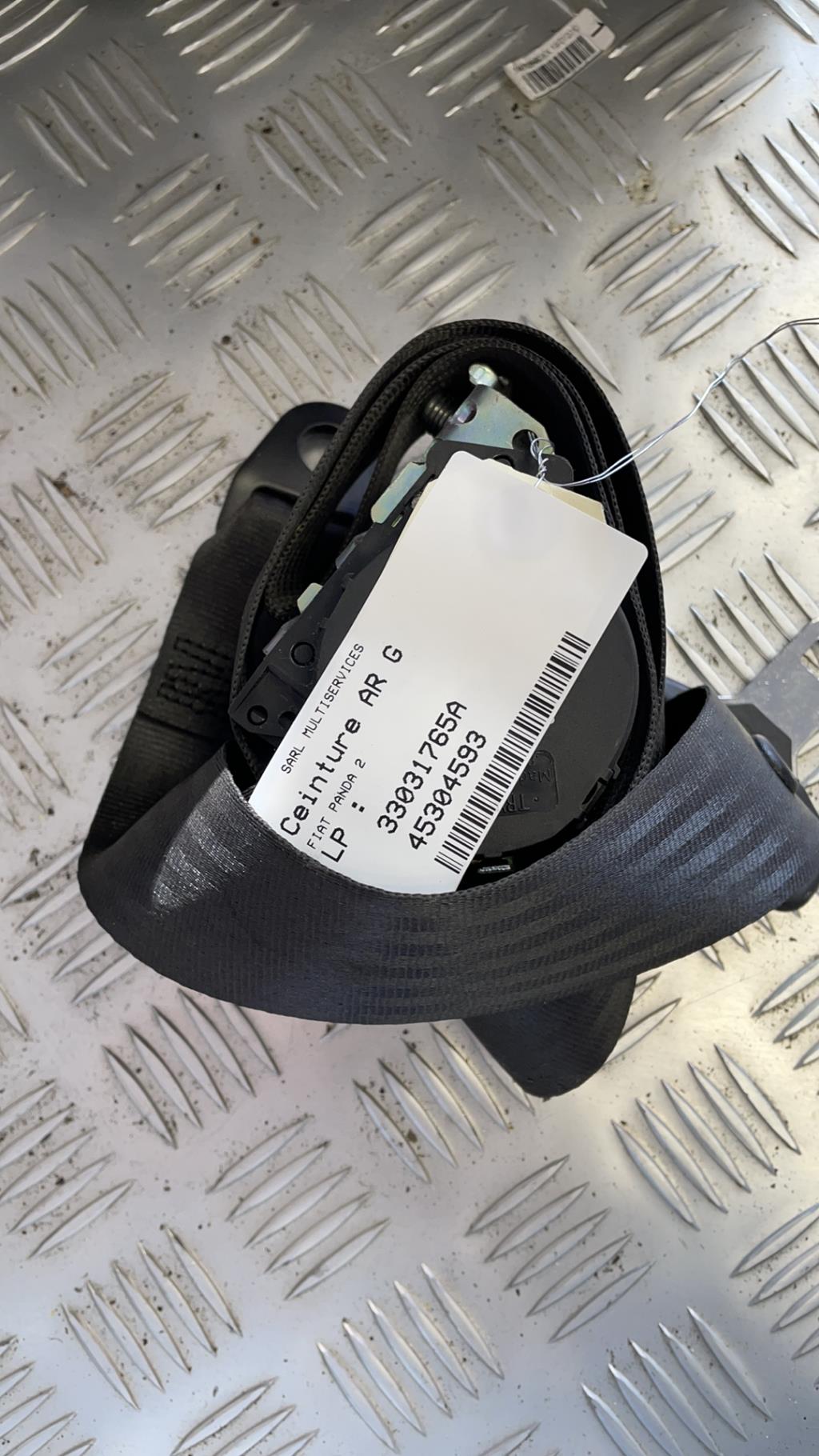Cintura di sicurezza posteriore sinistra FIAT PANDA 2  - 1
