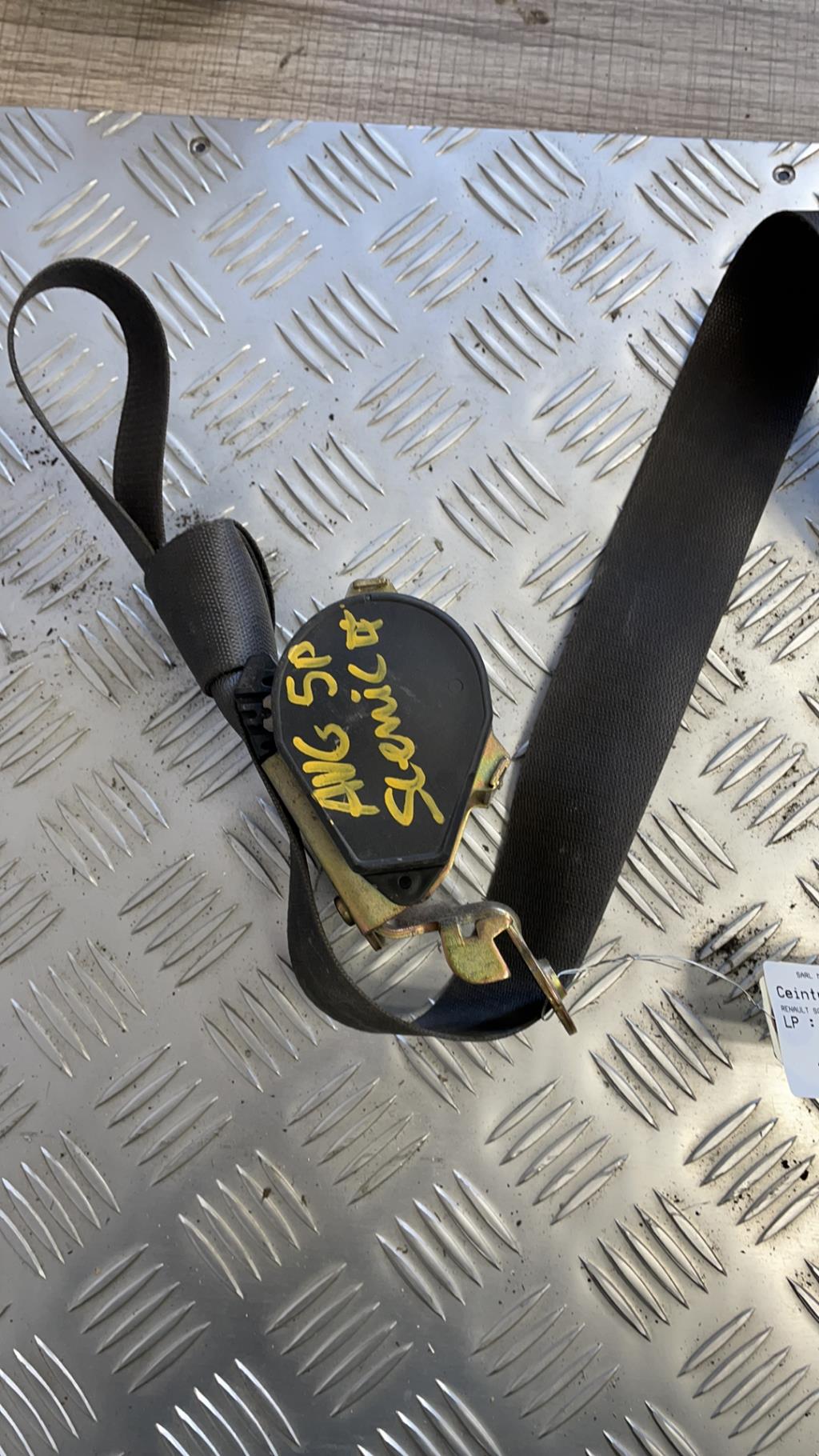 Cintura di sicurezza anteriore sinistra RENAULT SCENIC 2 PHASE 1  - 1