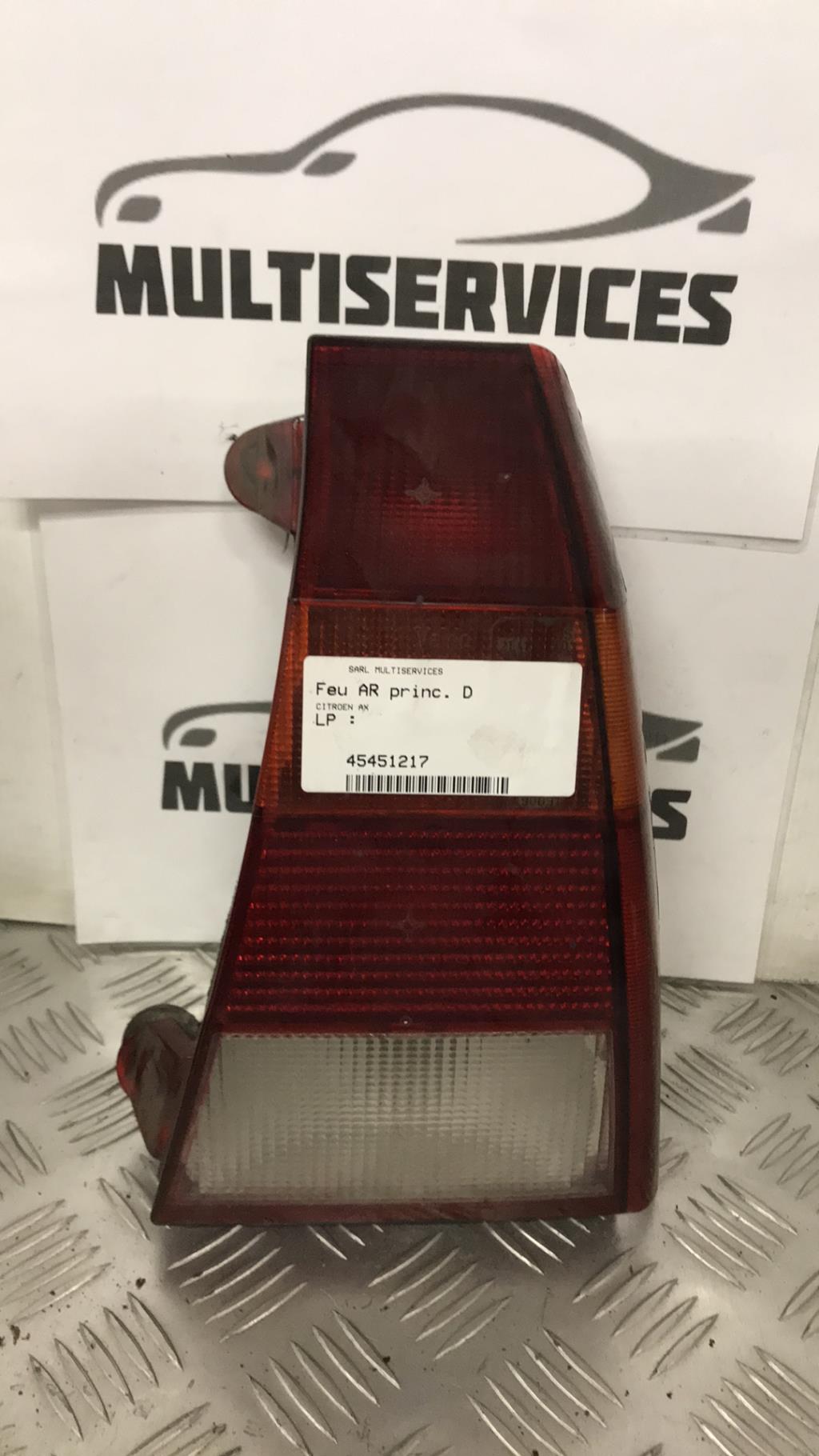 Fanale posteriore principale destro (luci) CITROEN AX PHASE 1 Gasolina - 1