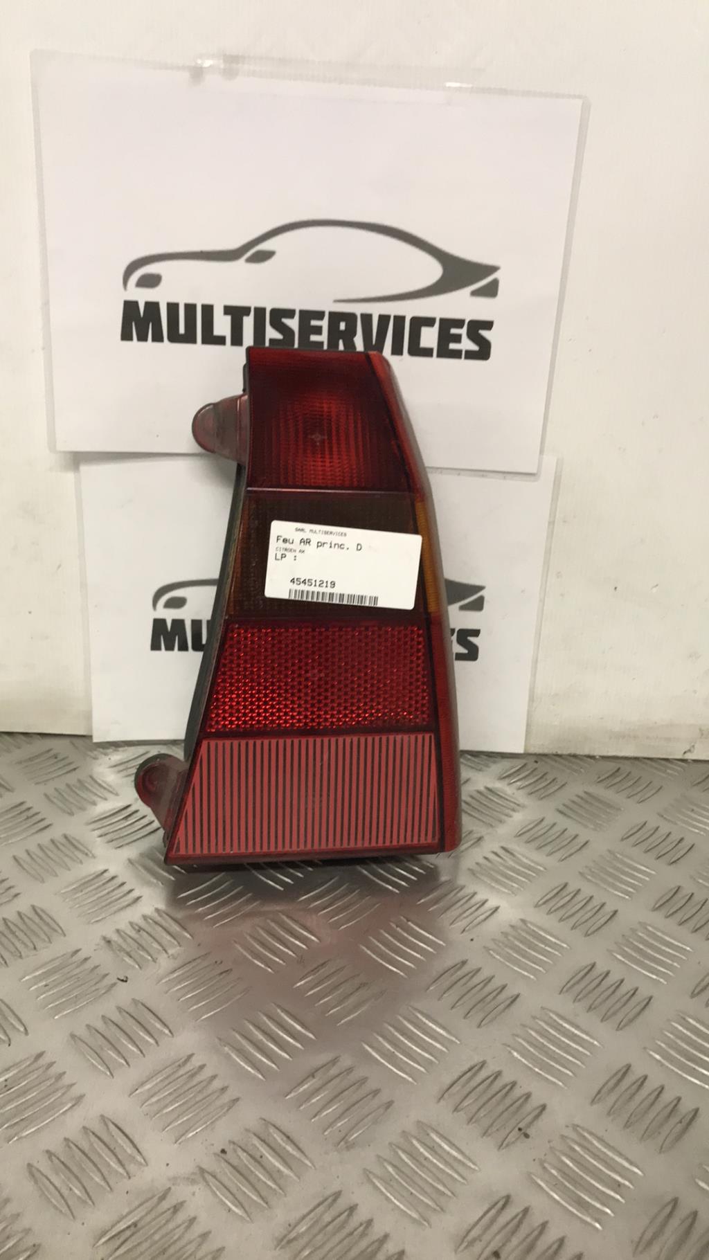 Fanale posteriore principale destro (luci) CITROEN AX PHASE 1  - 1