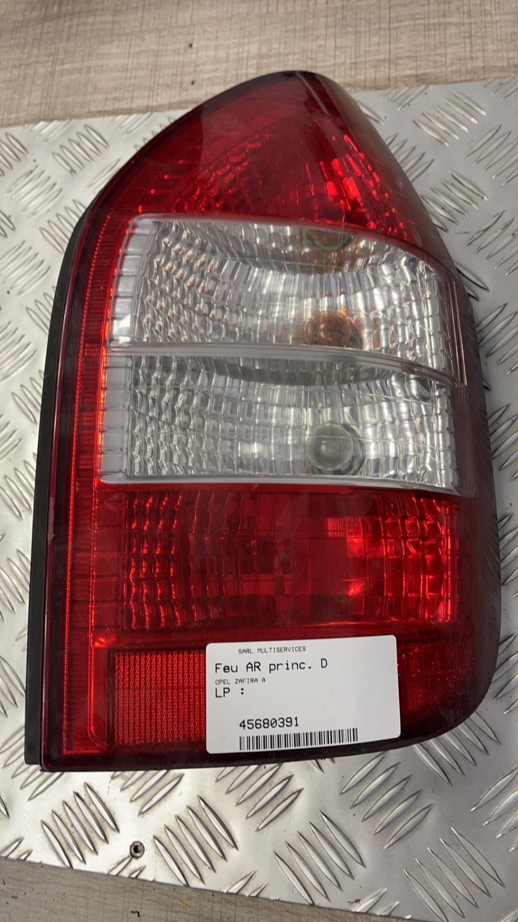 Fanale posteriore principale destro (luci) OPEL ZAFIRA A PHASE 1 Diésel - 1