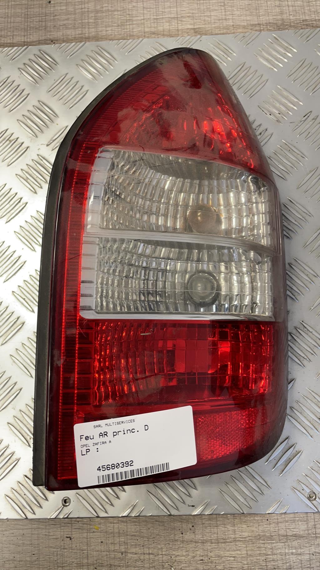 Fanale posteriore principale destro (luci) OPEL ZAFIRA A PHASE 1 Diésel - 1