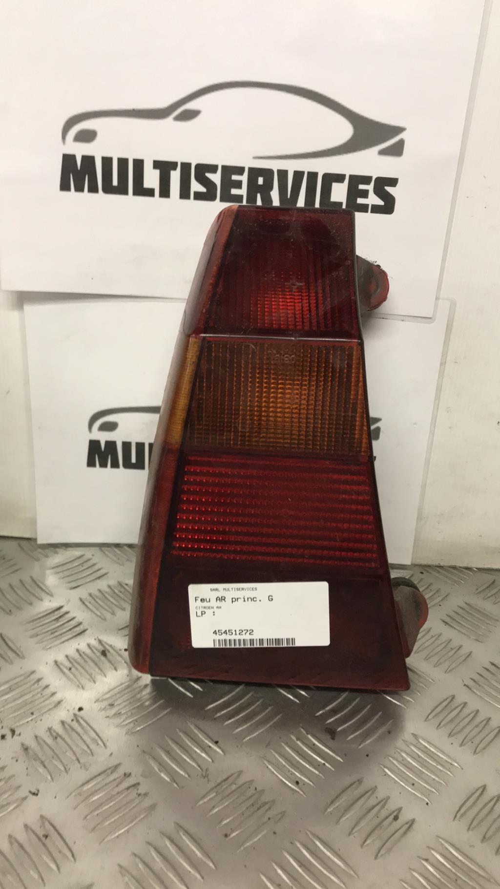 Fanale posteriore principale sinistro (luci) CITROEN AX PHASE 1 Gasolina - 1