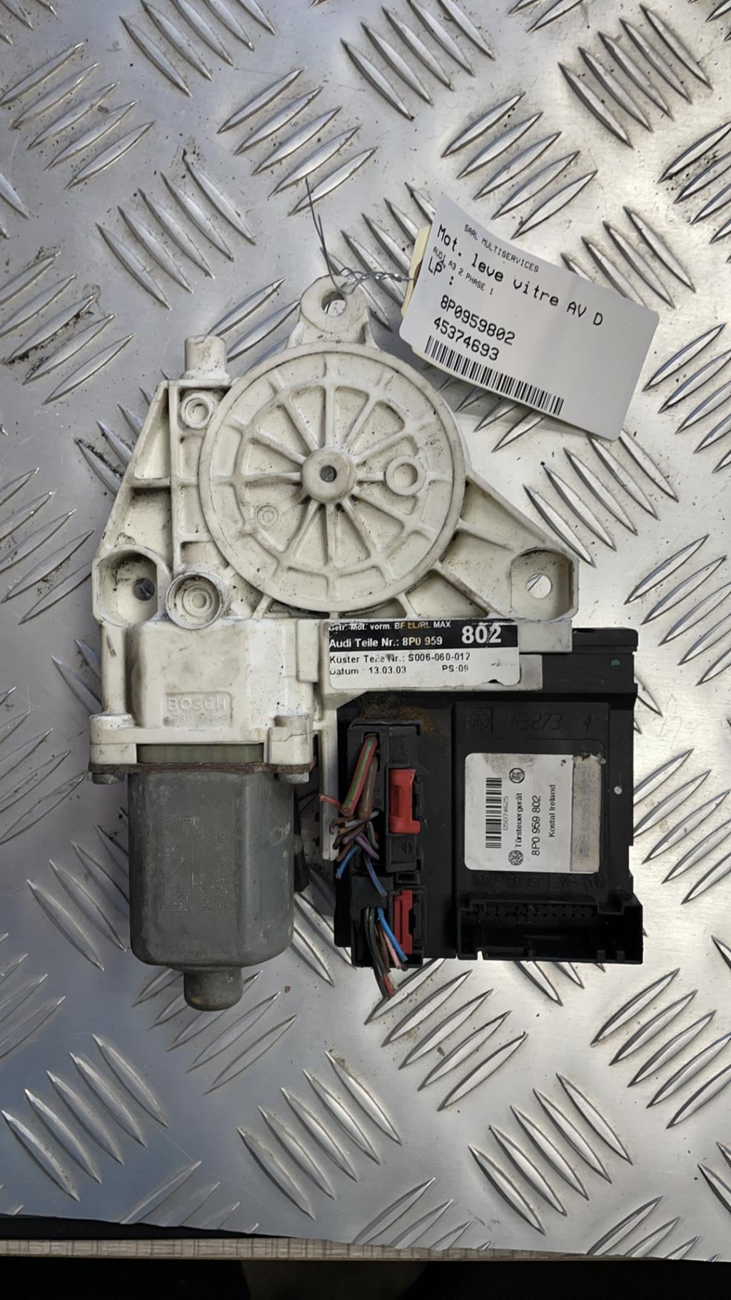 Motore alzacristalli anteriore destro AUDI A3 2 PHASE 1  - 1