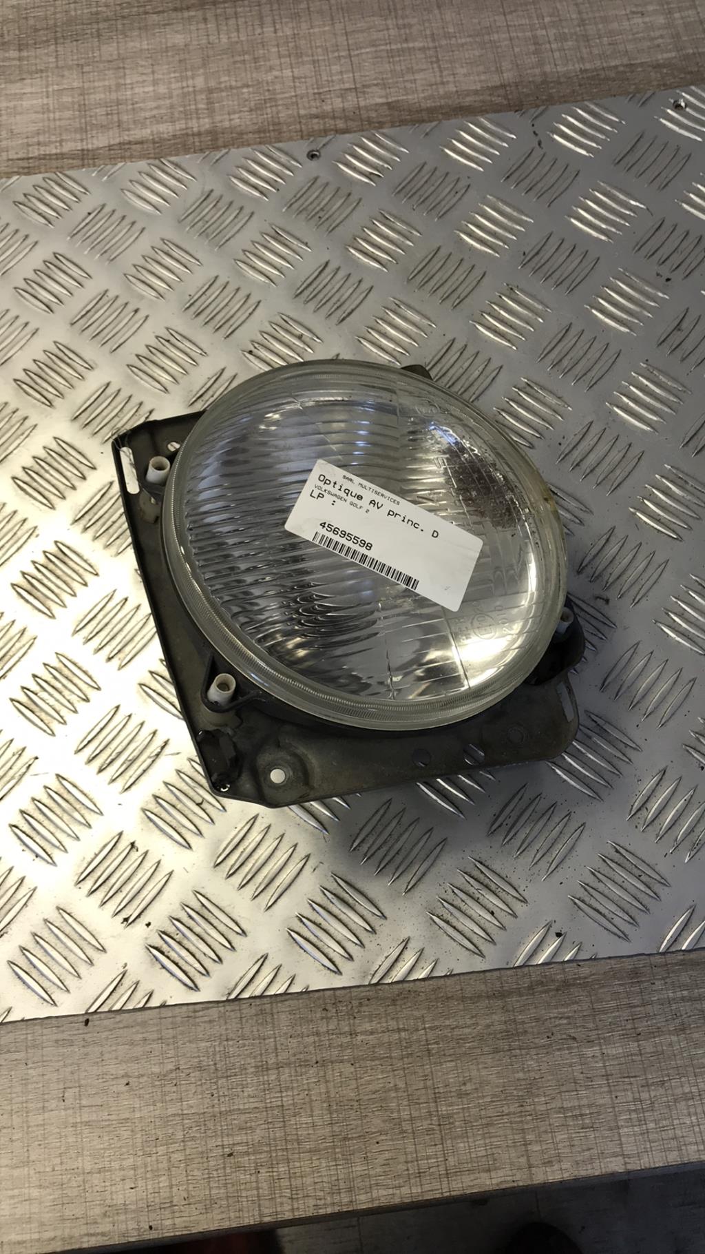 Gruppo ottico anteriore principale destro (luci)(faro) VOLKSWAGEN GOLF 2  - 1