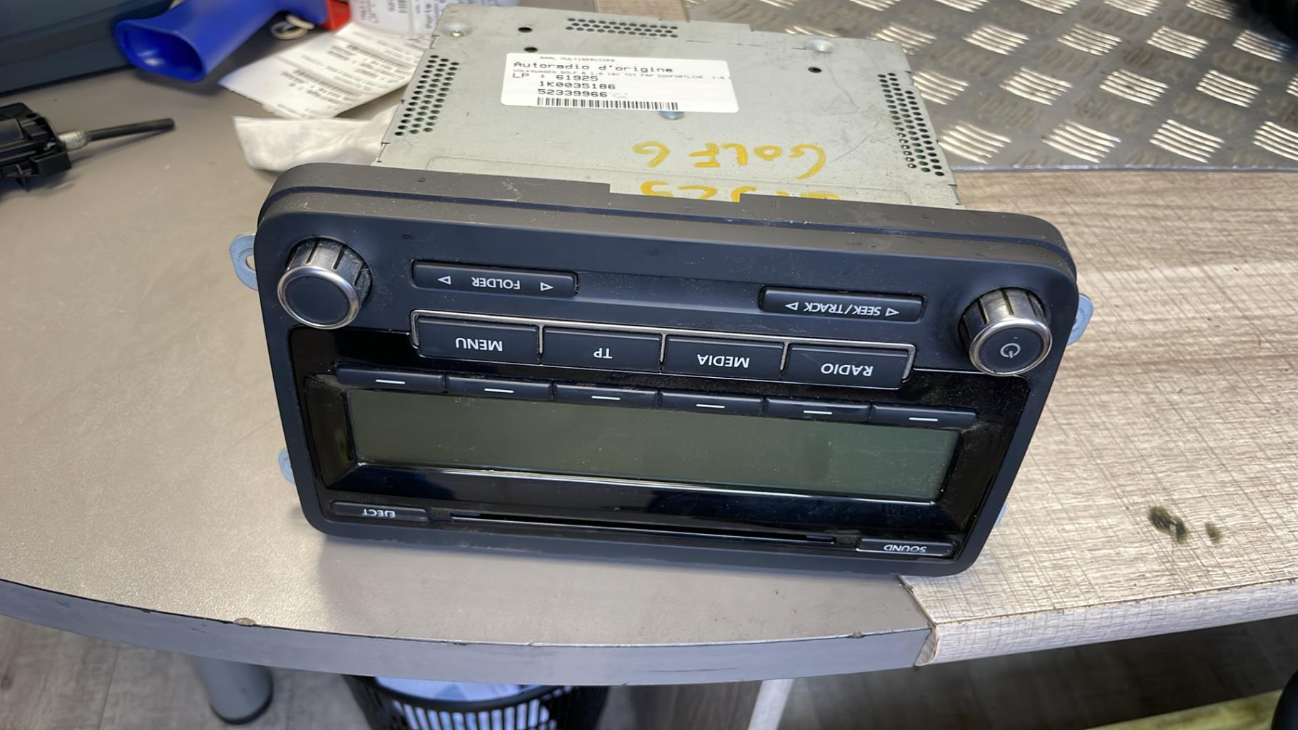 Autoradio originale VOLKSWAGEN GOLF 6 Diésel - 1
