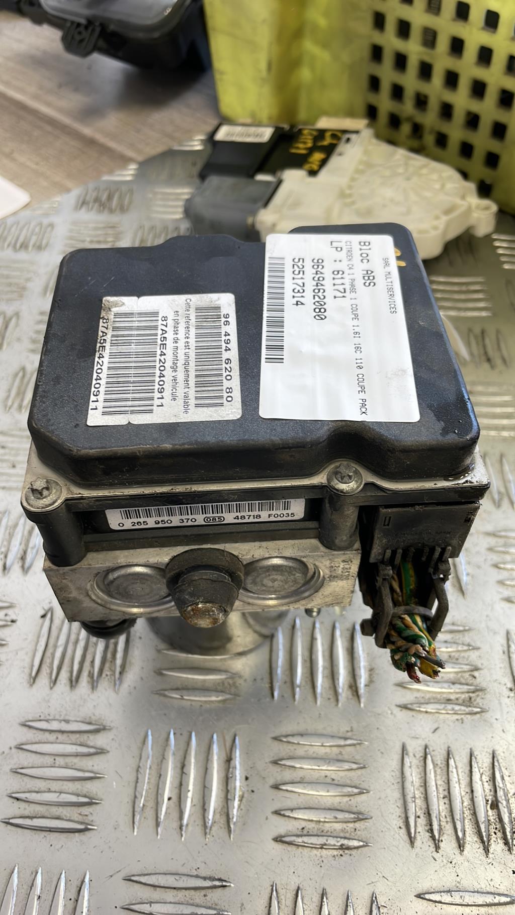 Blocco ABS (antibloccaggio freni) CITROEN C4 1 PHASE 1 COUPE Gasolina - 1