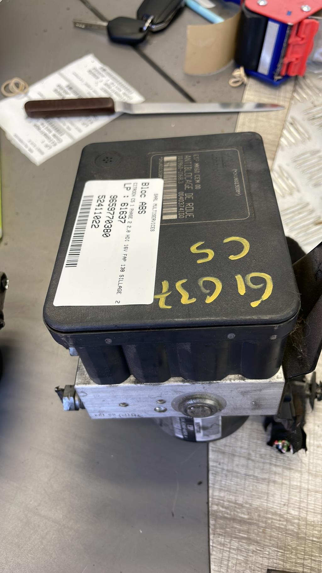Blocco ABS (antibloccaggio freni) CITROEN C5 1 PHASE 2 Diésel - 1