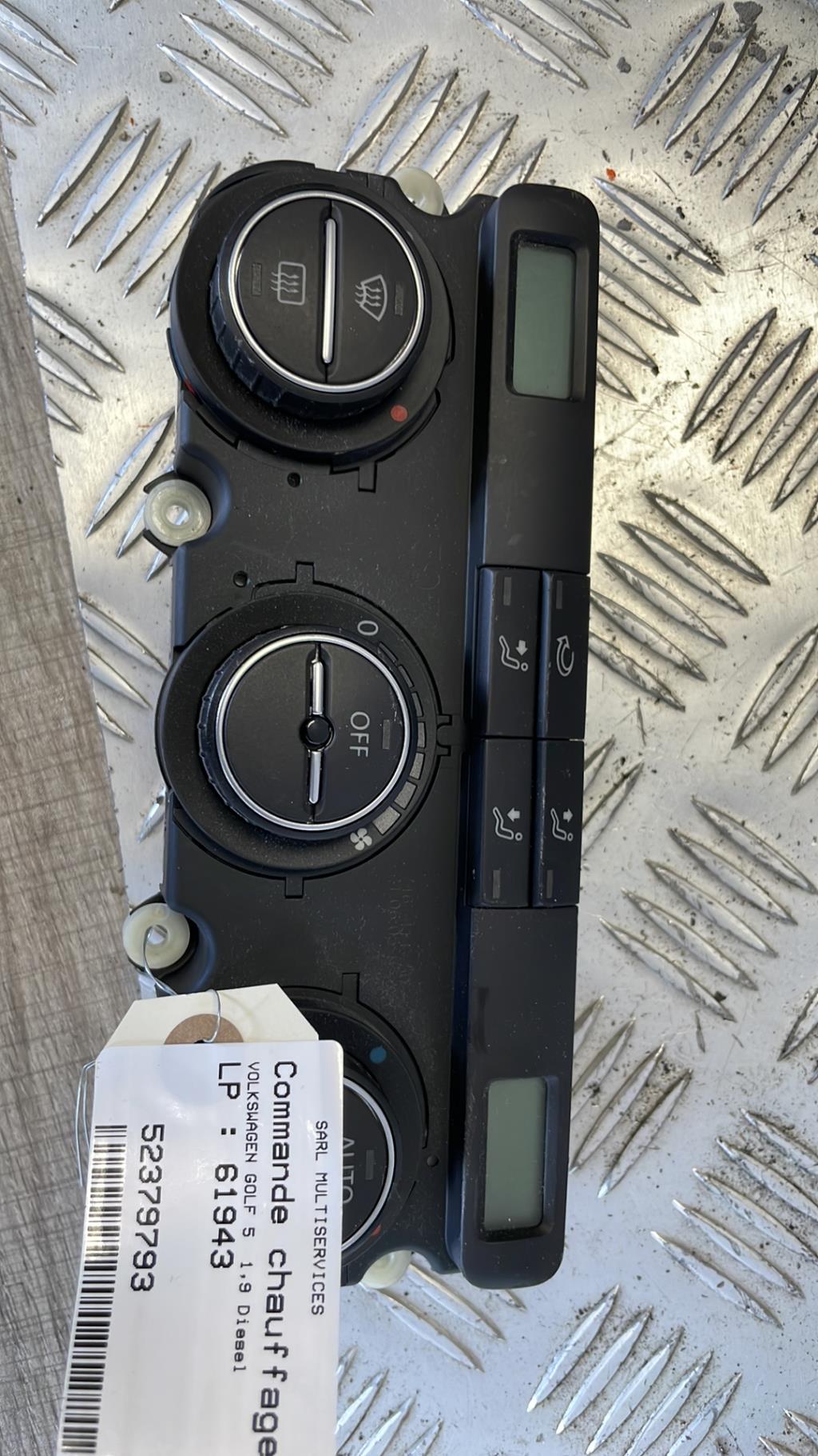 Commande chauffage VOLKSWAGEN GOLF 5 Diesel - 1