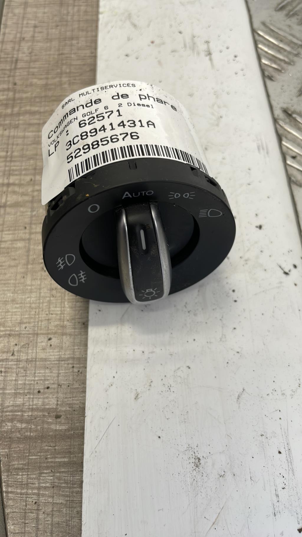 Commande de phare VOLKSWAGEN GOLF 6 Diesel - 1