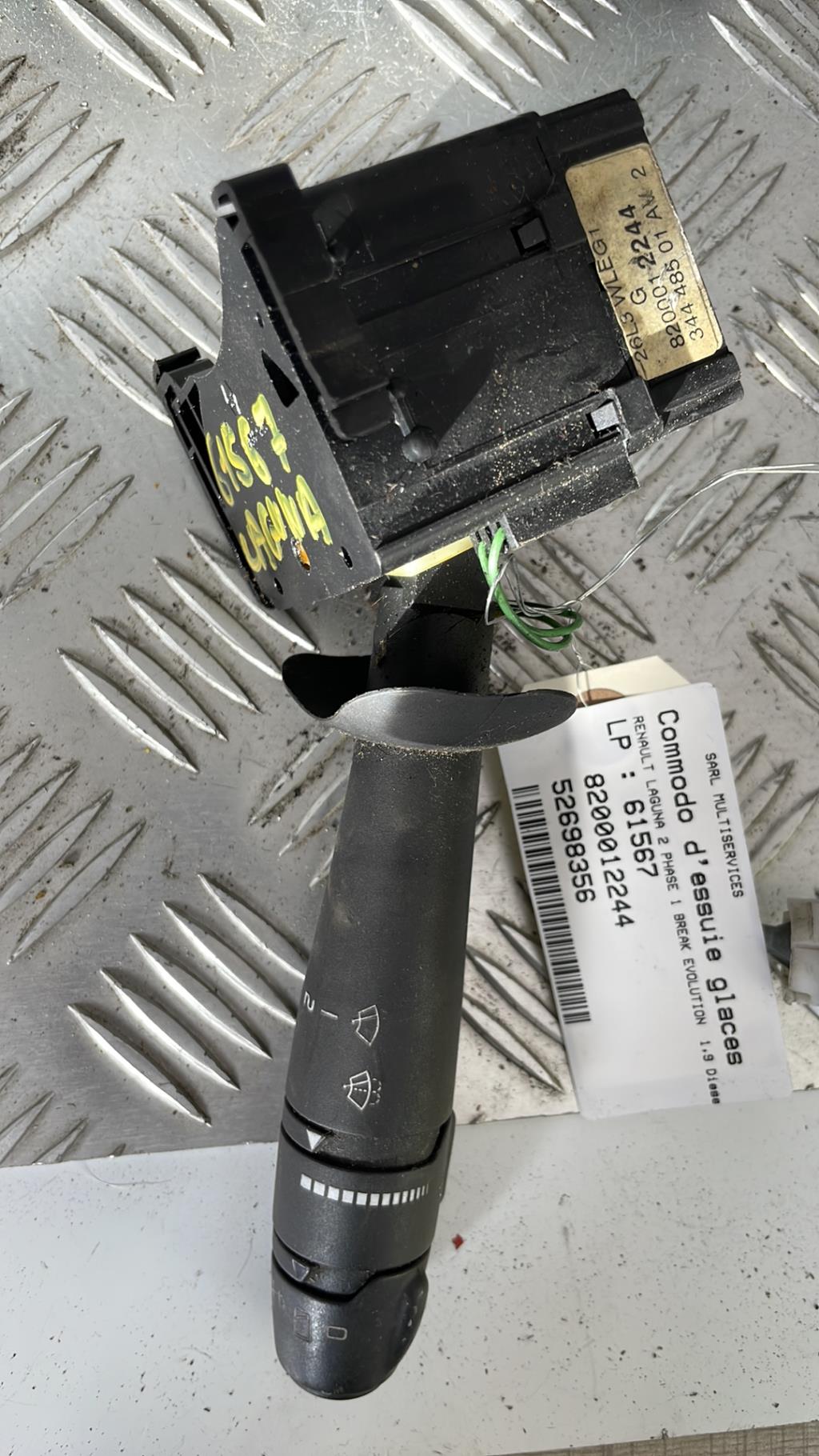 Commodo d'essuie glaces RENAULT LAGUNA 2 PHASE 1 BREAK Diesel - 1