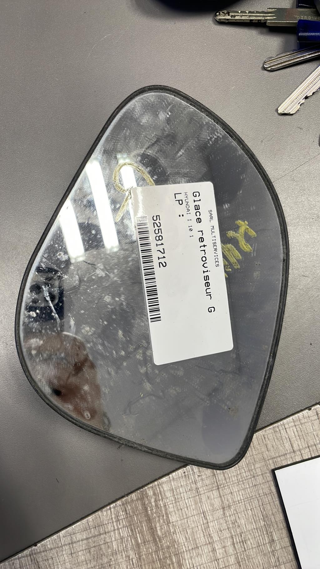 Vetro specchietto retrovisore sinistro HYUNDAI I 10 1 PHASE 1  - 1