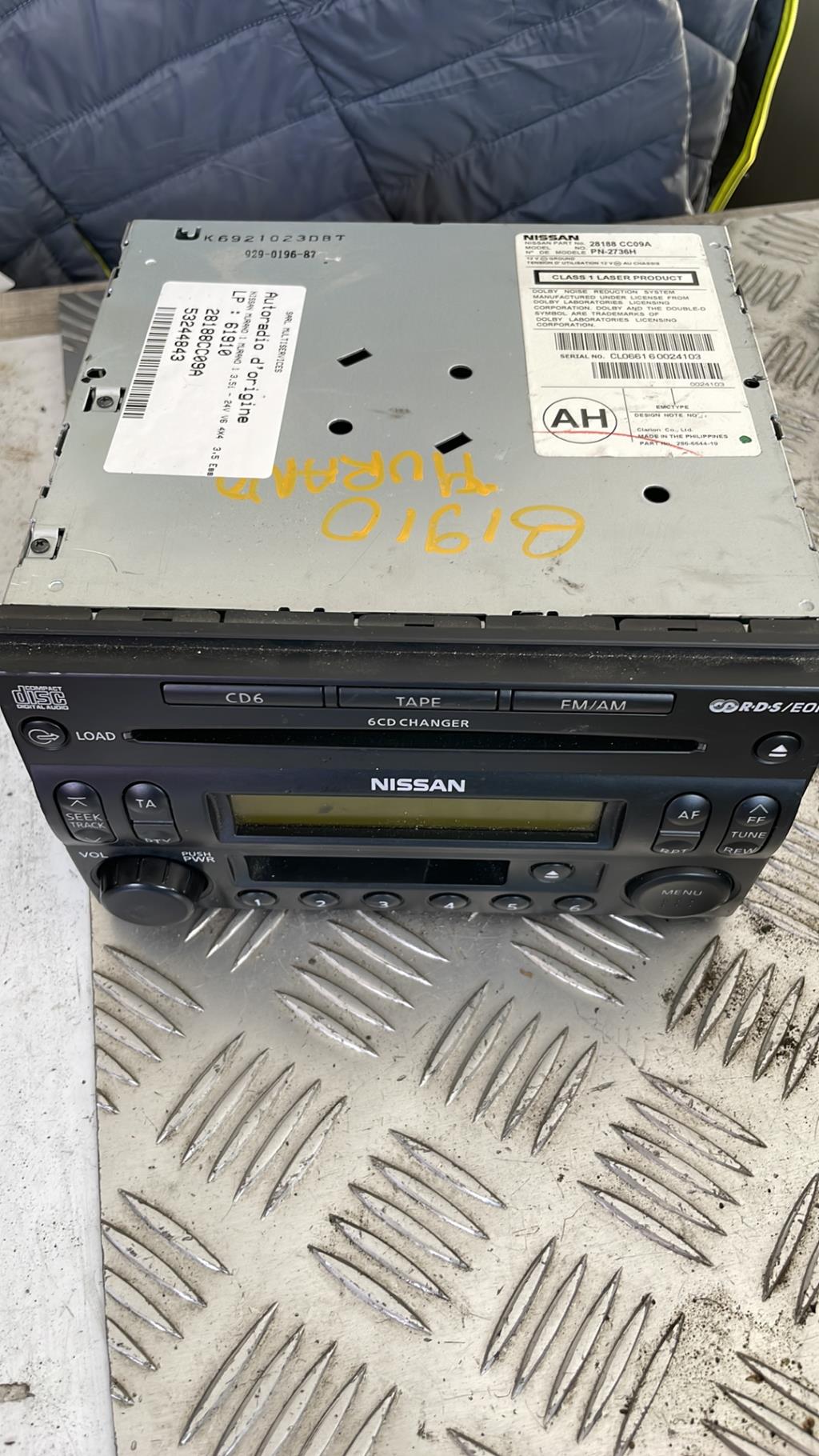 Autoradio originale NISSAN MURANO 1 Gasolina - 1