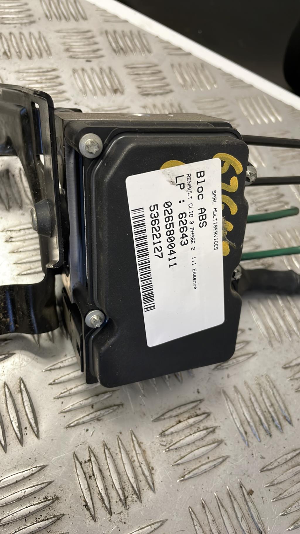 Blocco ABS (antibloccaggio freni) RENAULT CLIO 3 PHASE 2 Gasolina - 1
