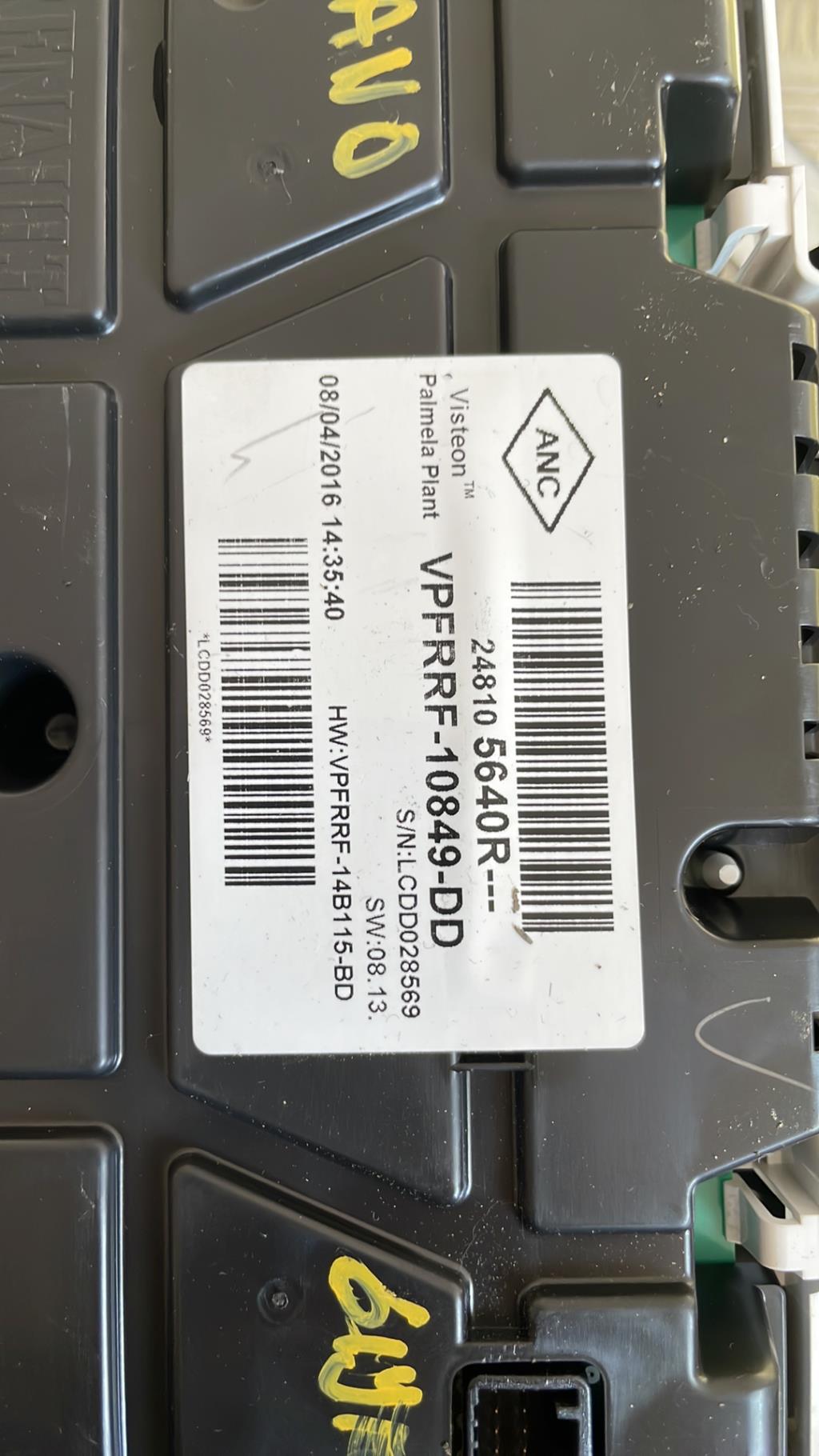 Compteur RENAULT CLIO 4 PHASE 1 BREAK Diesel - 1
