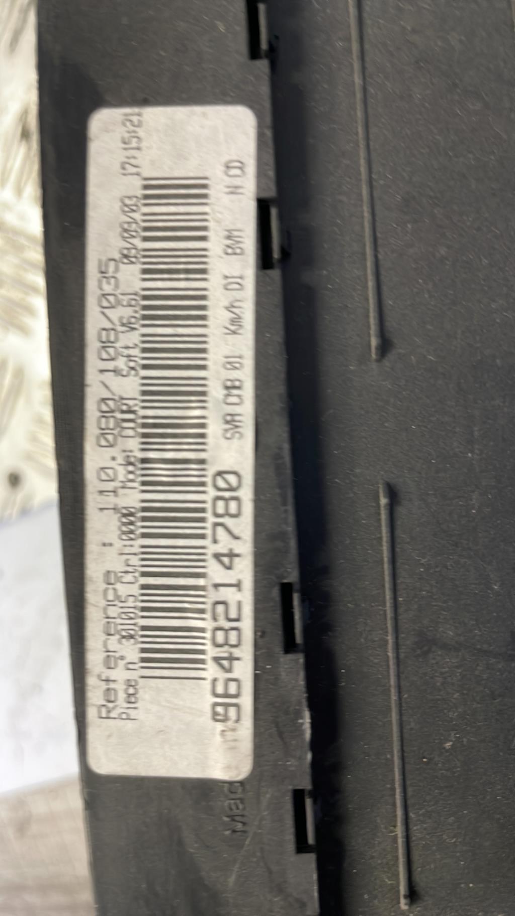 Compteur PEUGEOT 406 COUPE  - 1