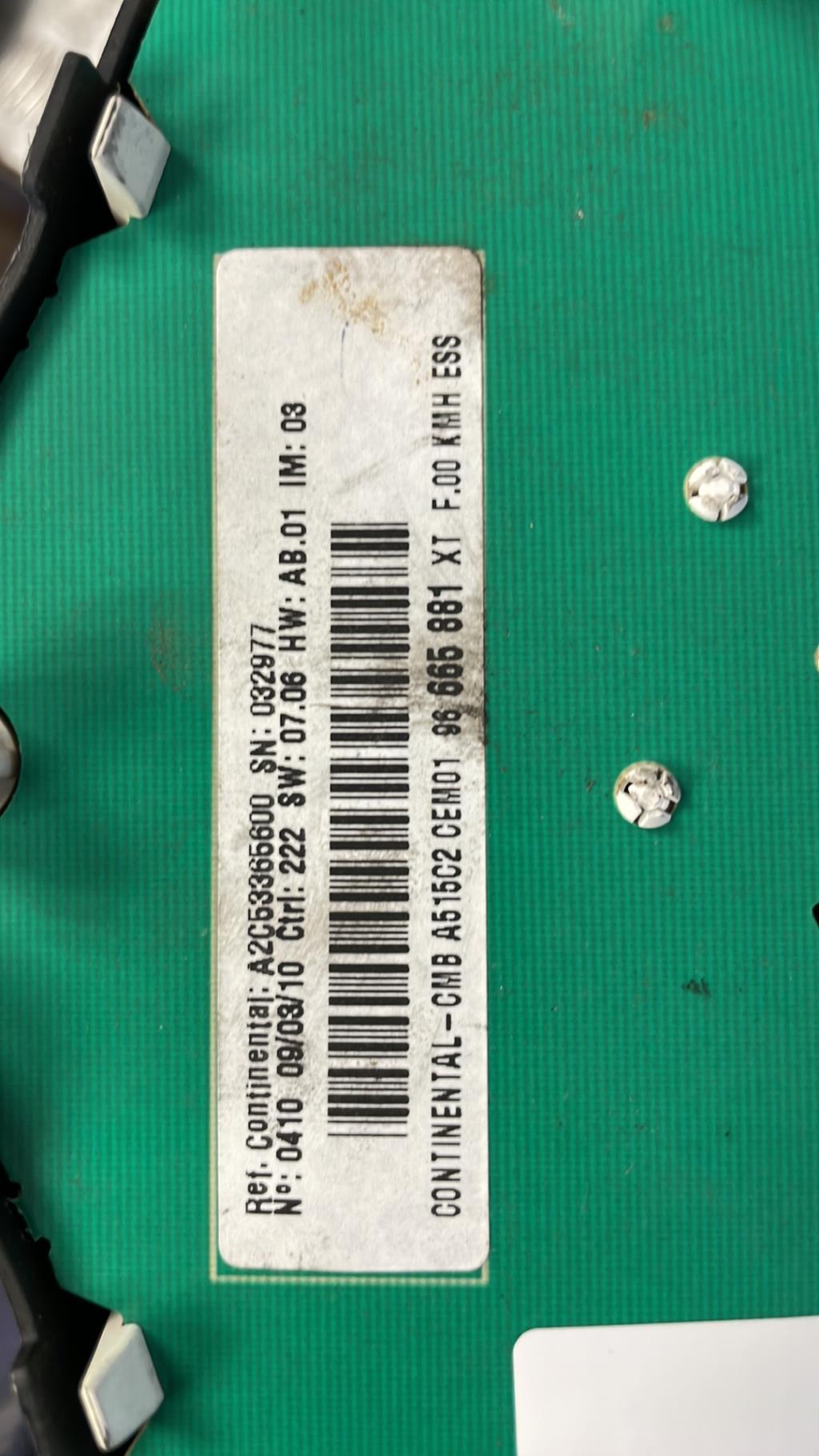 Compteur CITROEN C3 2 PHASE 1  - 1