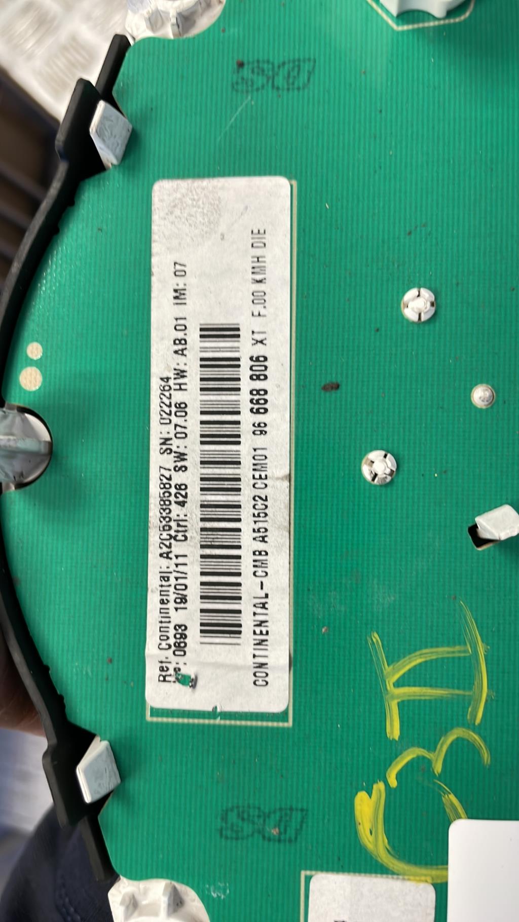 Compteur CITROEN C3 2 PHASE 1 Diesel - 1