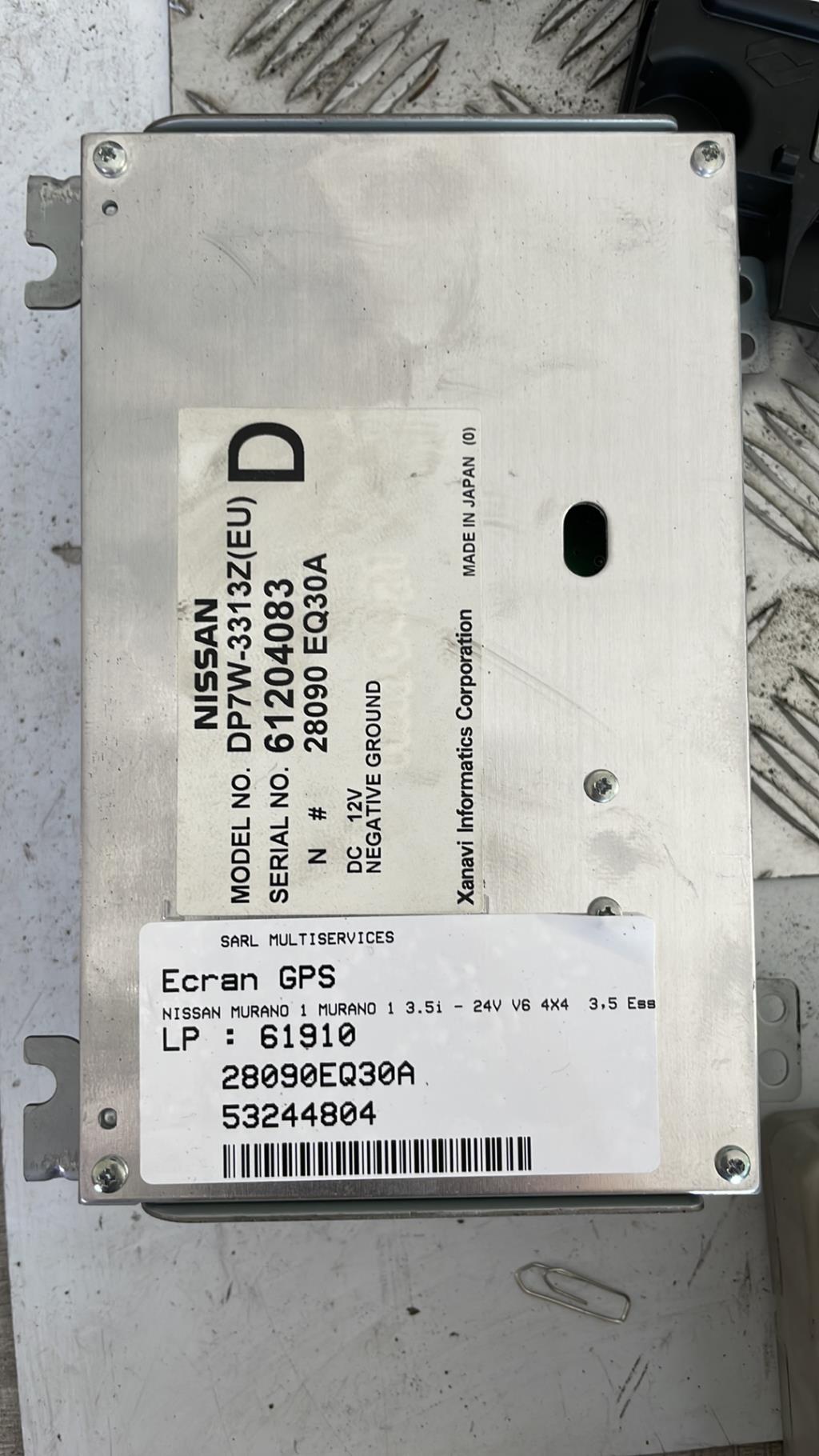 Ecran GPS NISSAN MURANO 1 Essence - 1