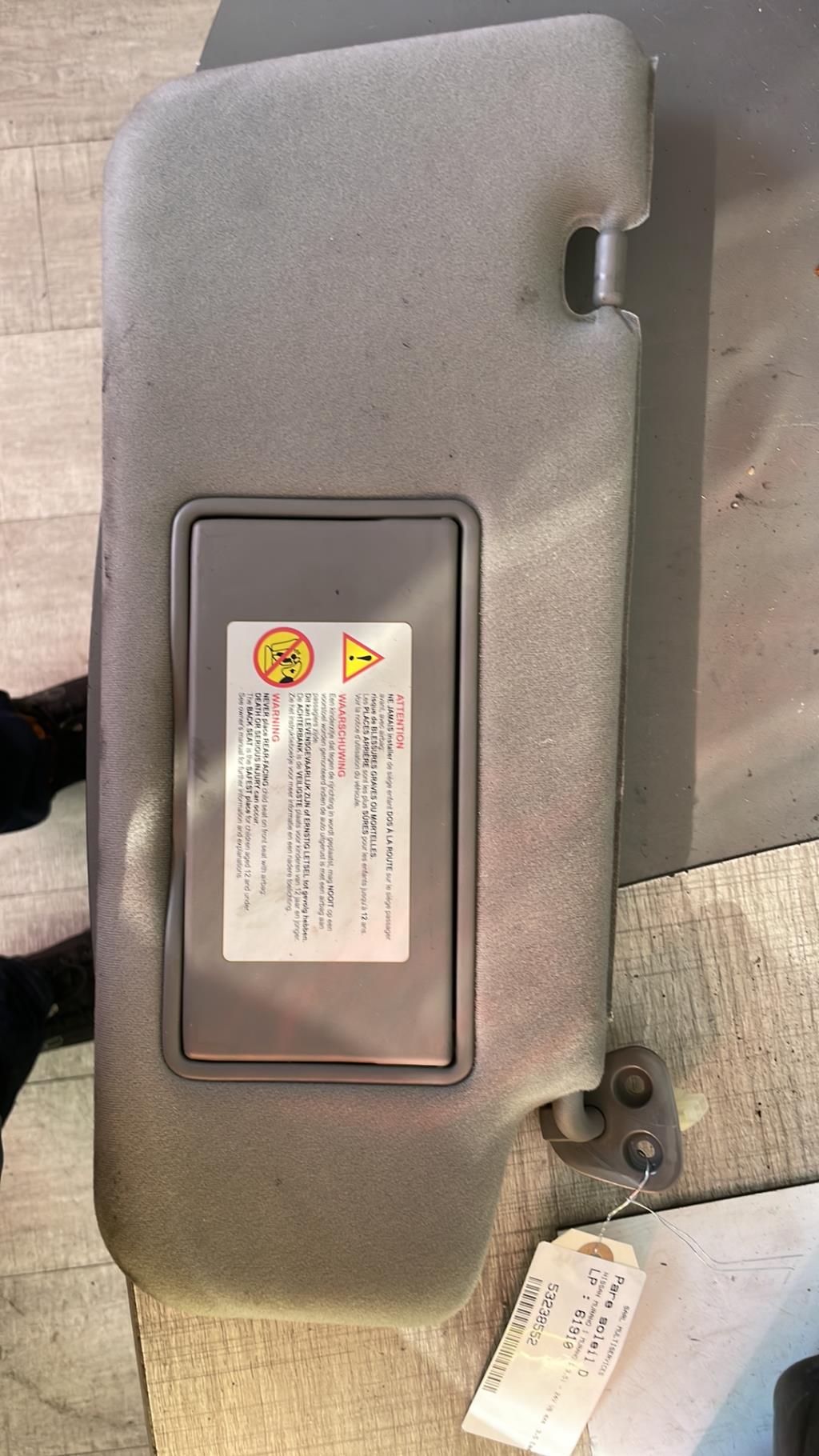 Visiera parasole destra NISSAN MURANO 1 Gasolina - 1