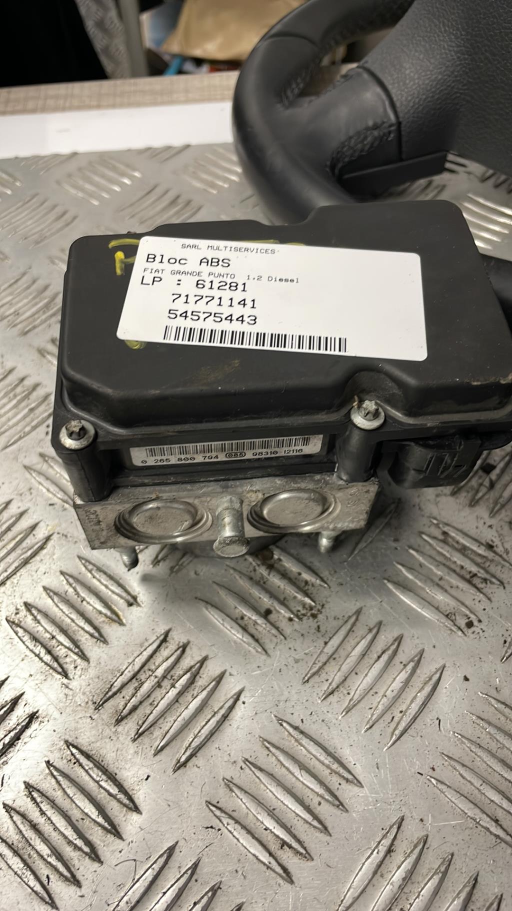 Blocco ABS (antibloccaggio freni) FIAT GRANDE PUNTO Diésel - 1