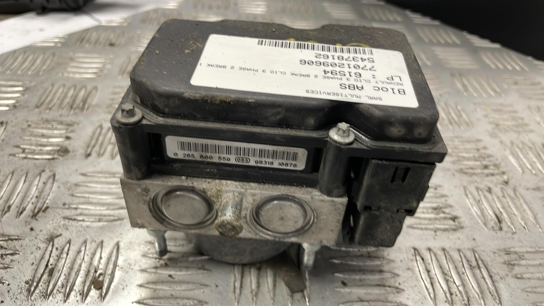 Blocco ABS (antibloccaggio freni) RENAULT CLIO 3 PHASE 2 BREAK Diésel - 1