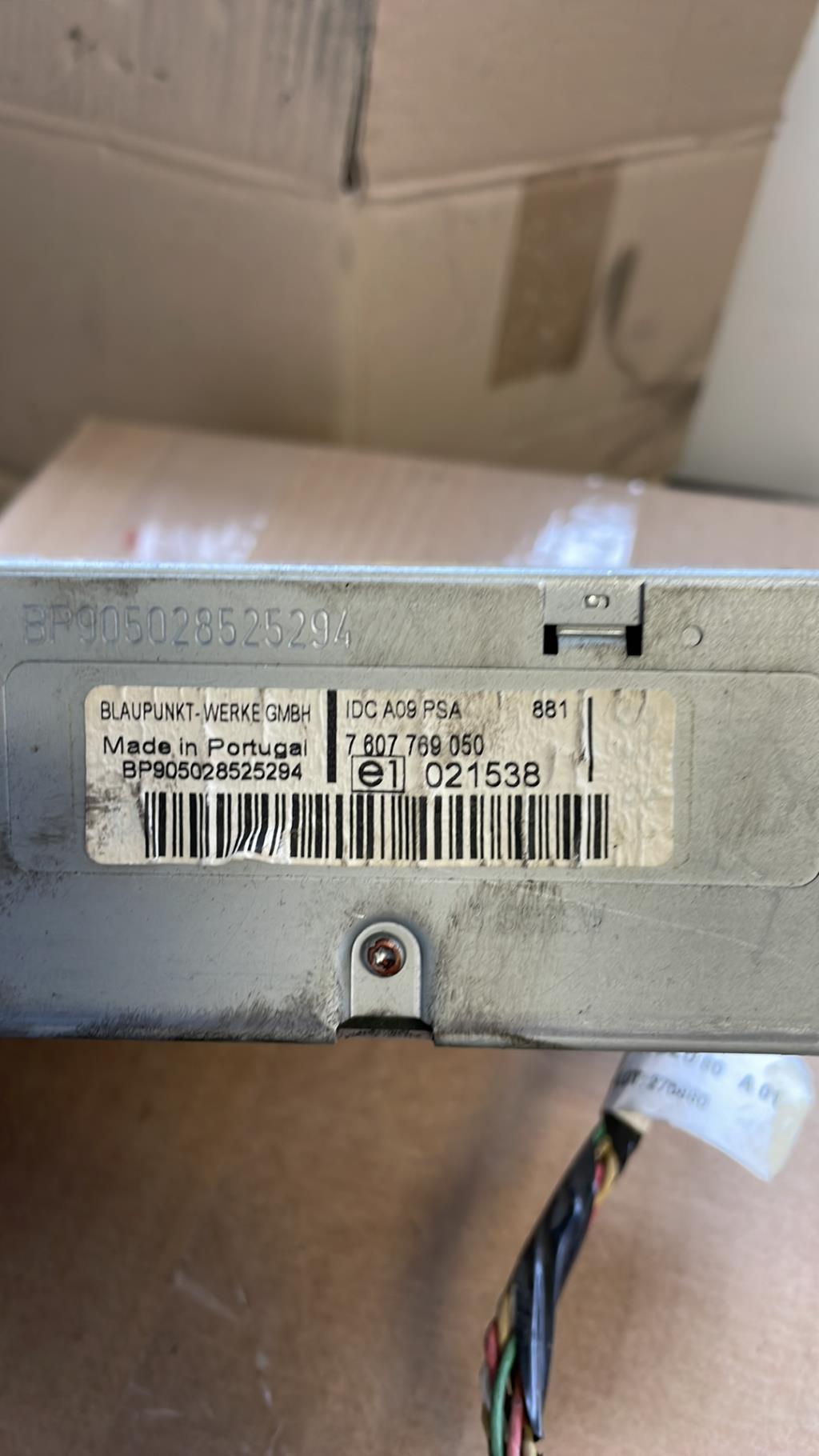 Chargeur CD PEUGEOT 307 PHASE 1 BREAK Diesel - 1