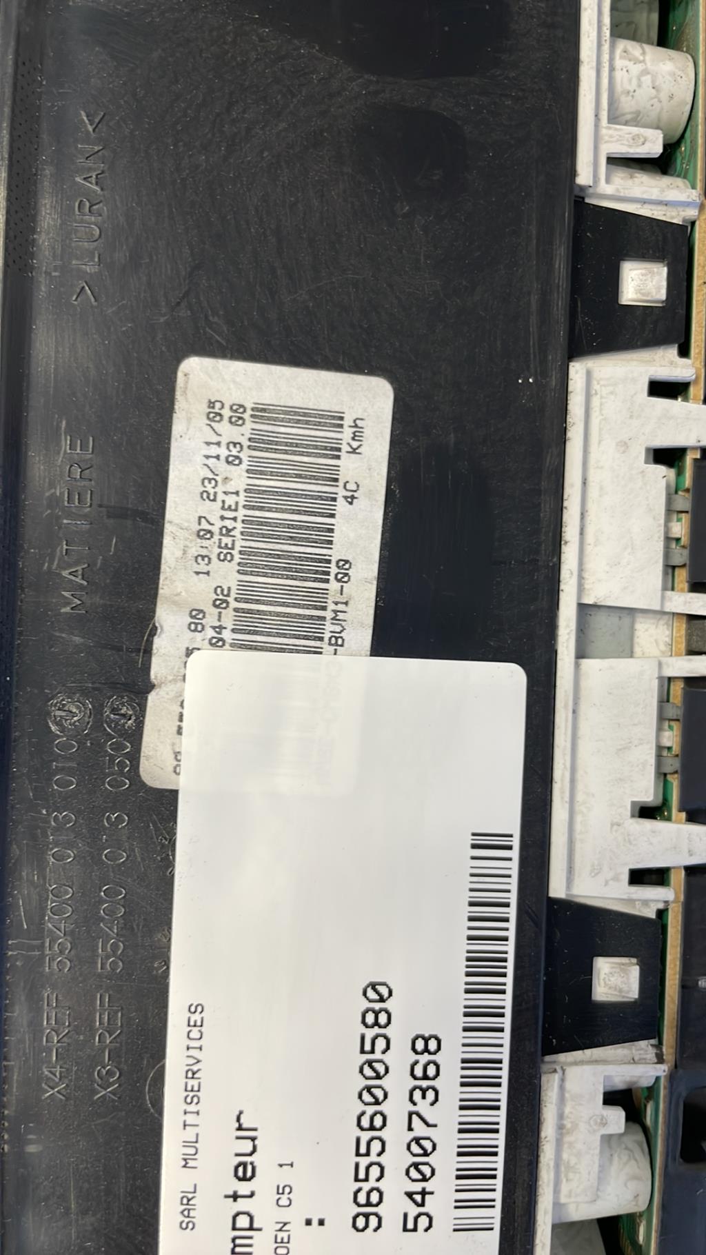 Compteur CITROEN C5 1 PHASE 1  - 1