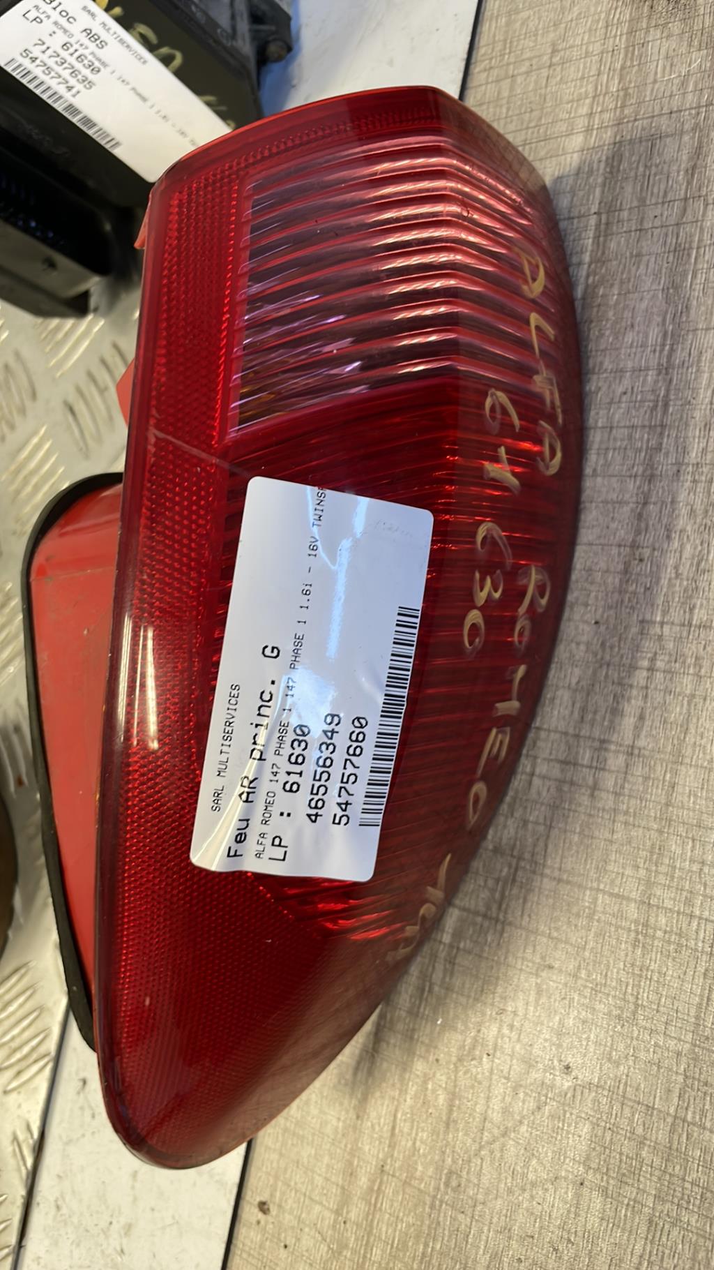 Fanale posteriore principale sinistro (luci) ALFA ROMEO 147 PHASE 1 Gasolina - 1