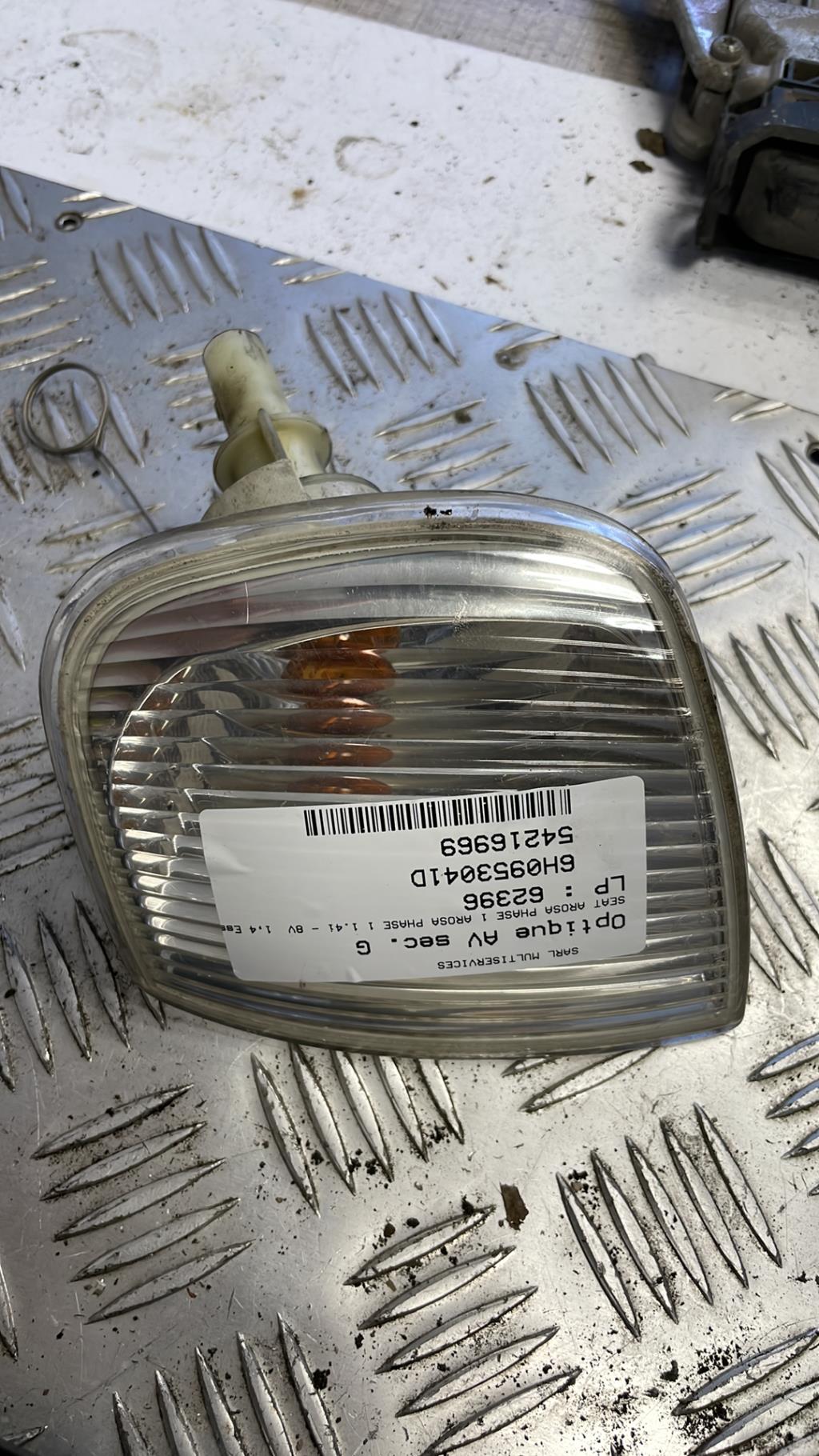 Gruppo ottico anteriore secondario sinistro (luci)(freccia) SEAT AROSA PHASE 1 Gasolina - 1