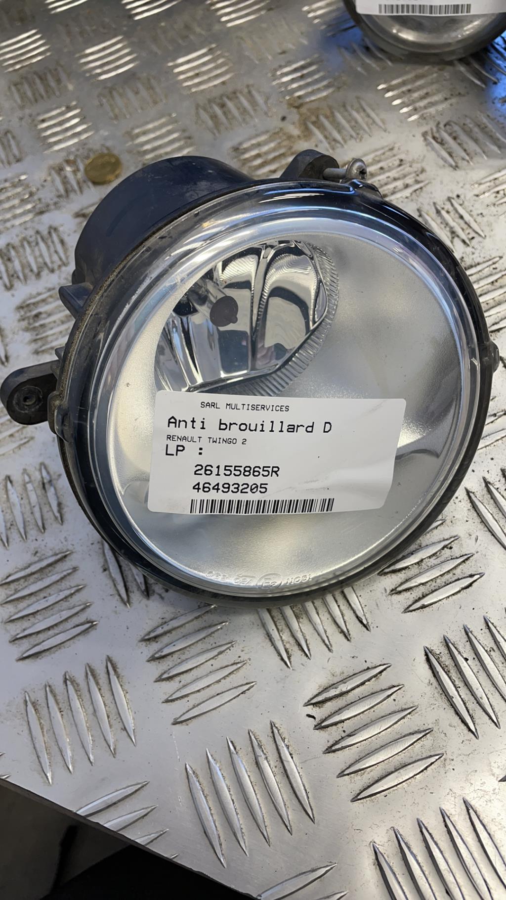 Fendinebbia destro (luci) RENAULT TWINGO 2 PHASE 1  - 1