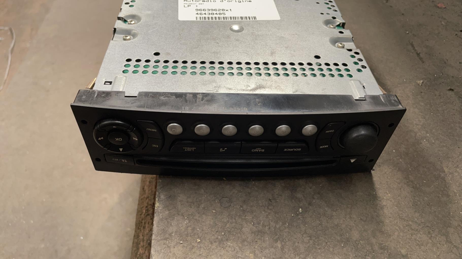 Autoradio originale PEUGEOT 207 PHASE 1  - 1
