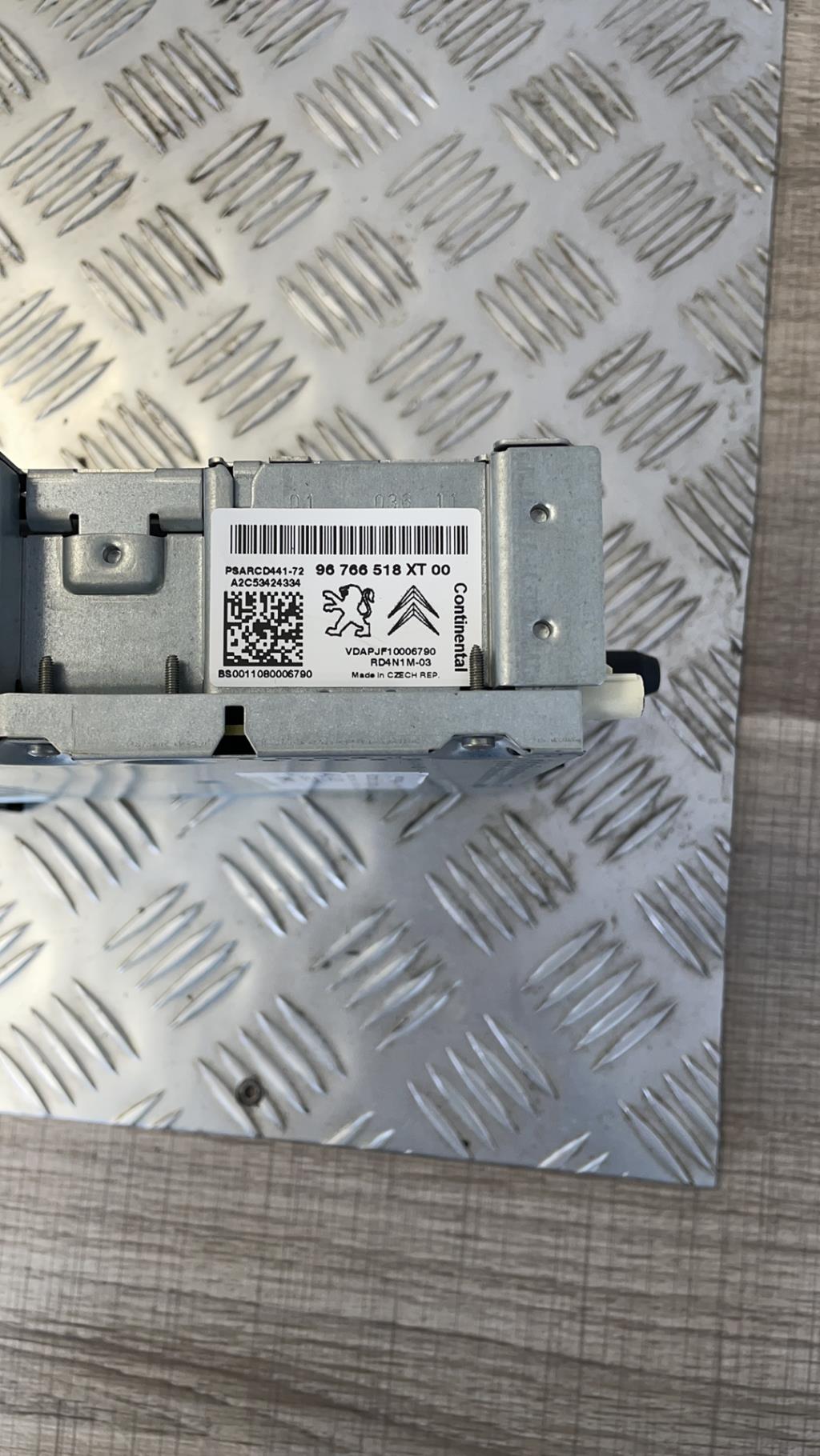 Autoradio originale CITROEN C3 2 PHASE 1 Gasolina - 1