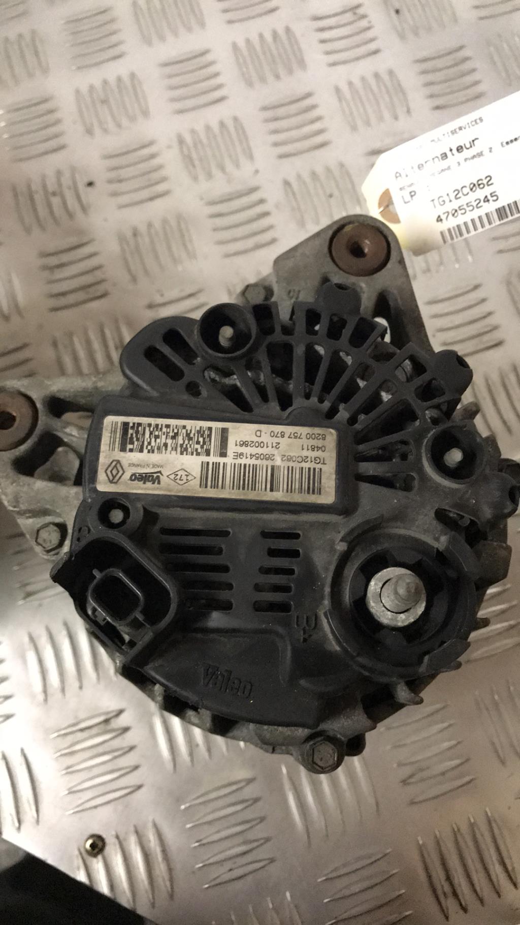 Alternatore RENAULT MEGANE 3 PHASE 2 Gasolina - 1