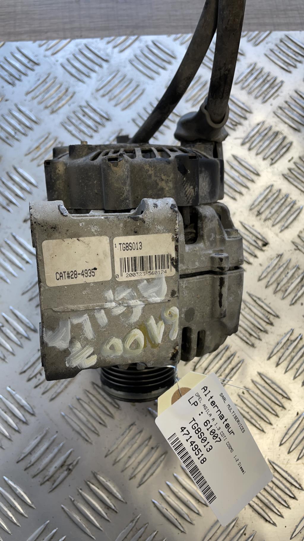 Alternatore OPEL AGILA A Diésel - 1