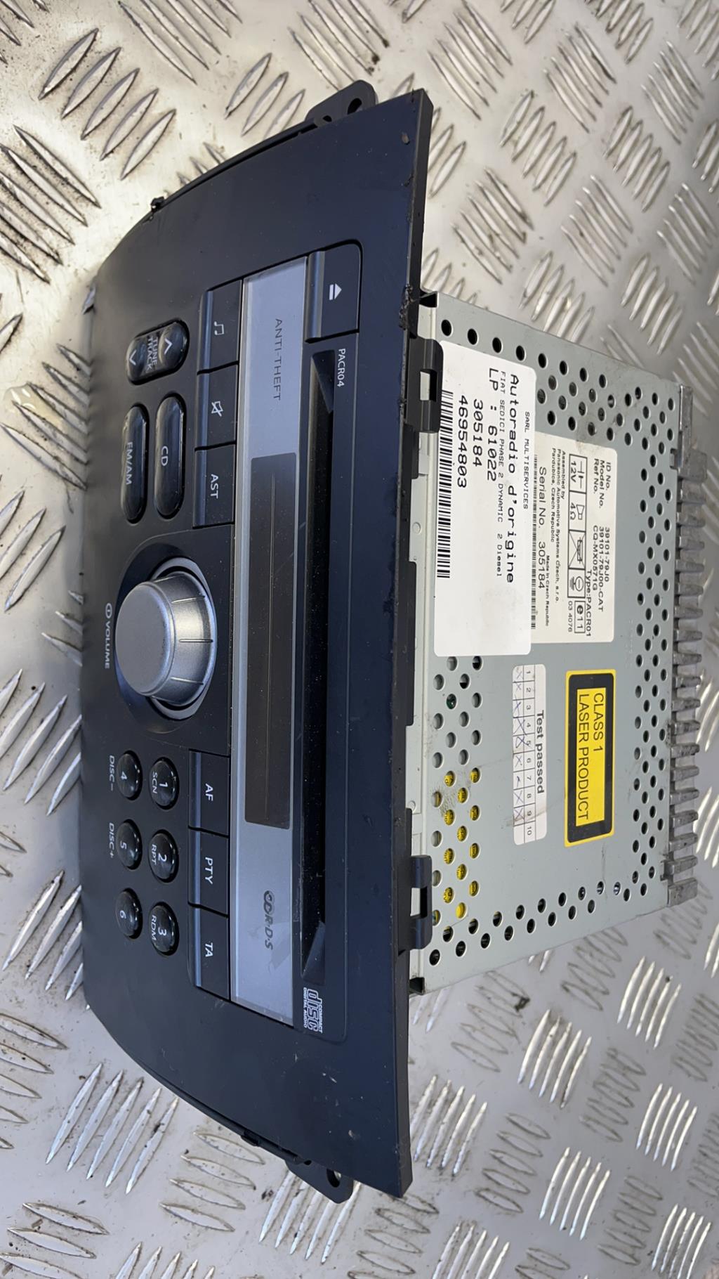 Autoradio originale FIAT SEDICI PHASE 2 Diésel - 1