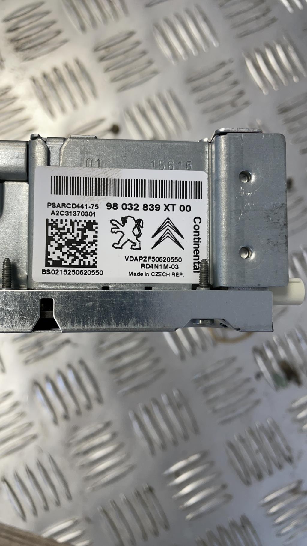 Autoradio originale CITROEN C3 2 PHASE 2 Gasolina - 1