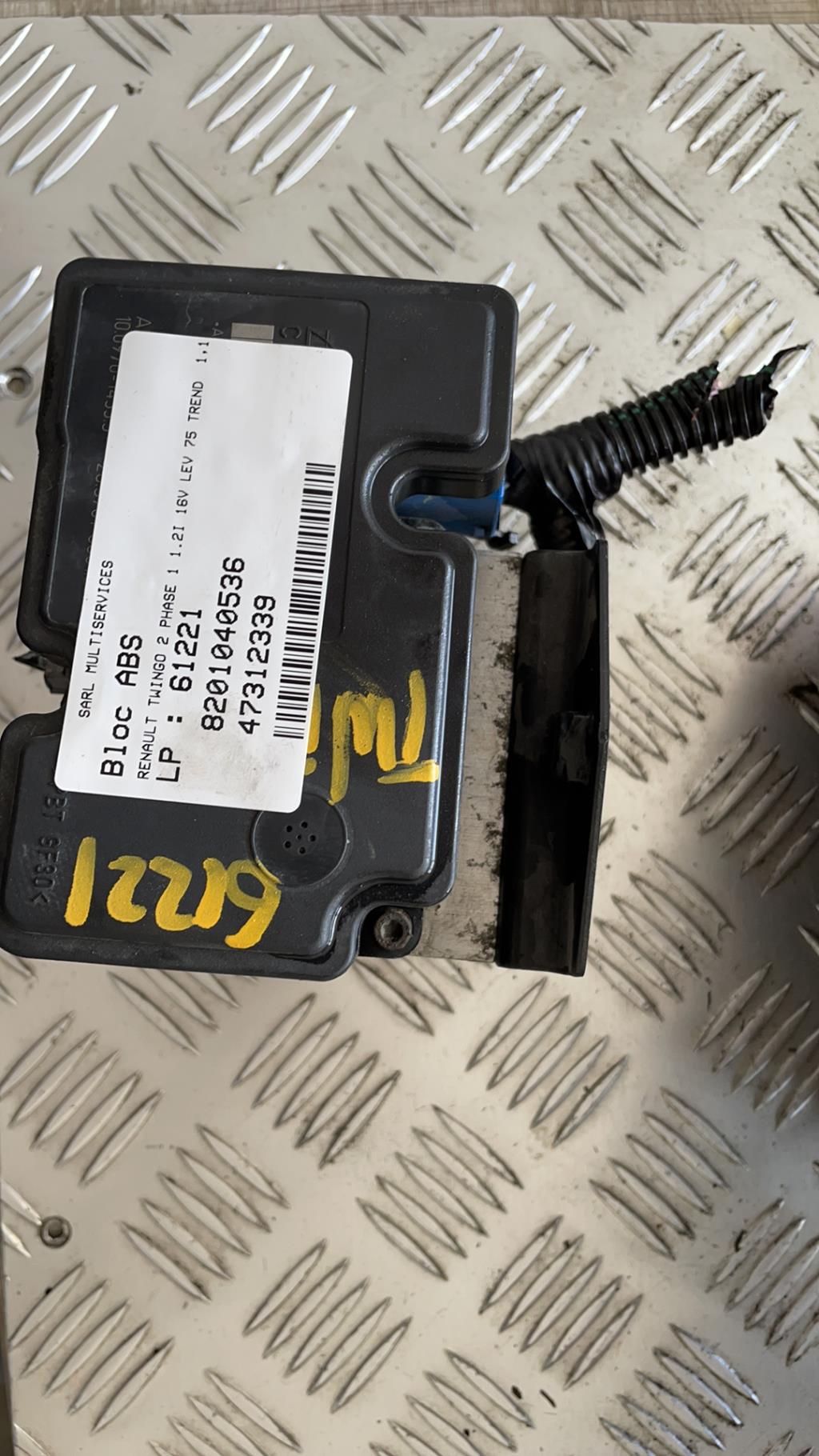 Blocco ABS (antibloccaggio freni) RENAULT TWINGO 2 PHASE 1 Gasolina - 1