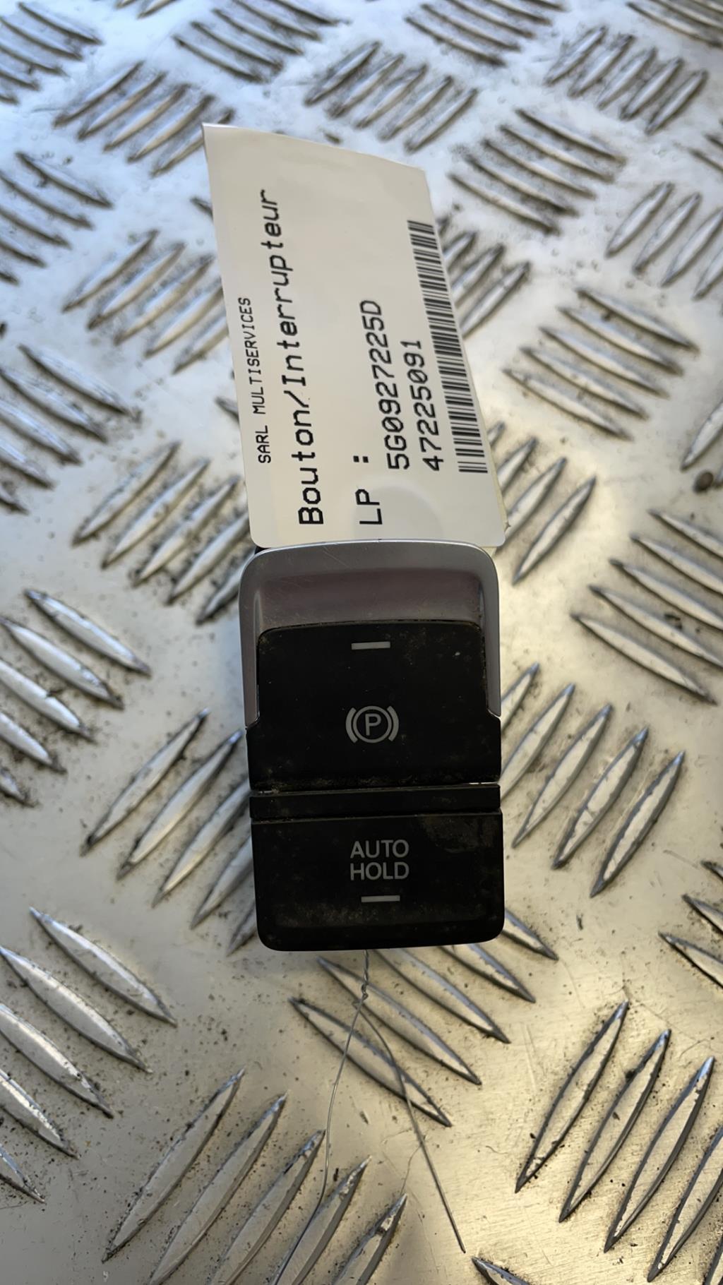 Pulsante/interruttore VOLKSWAGEN GOLF 7 PHASE 1  - 1