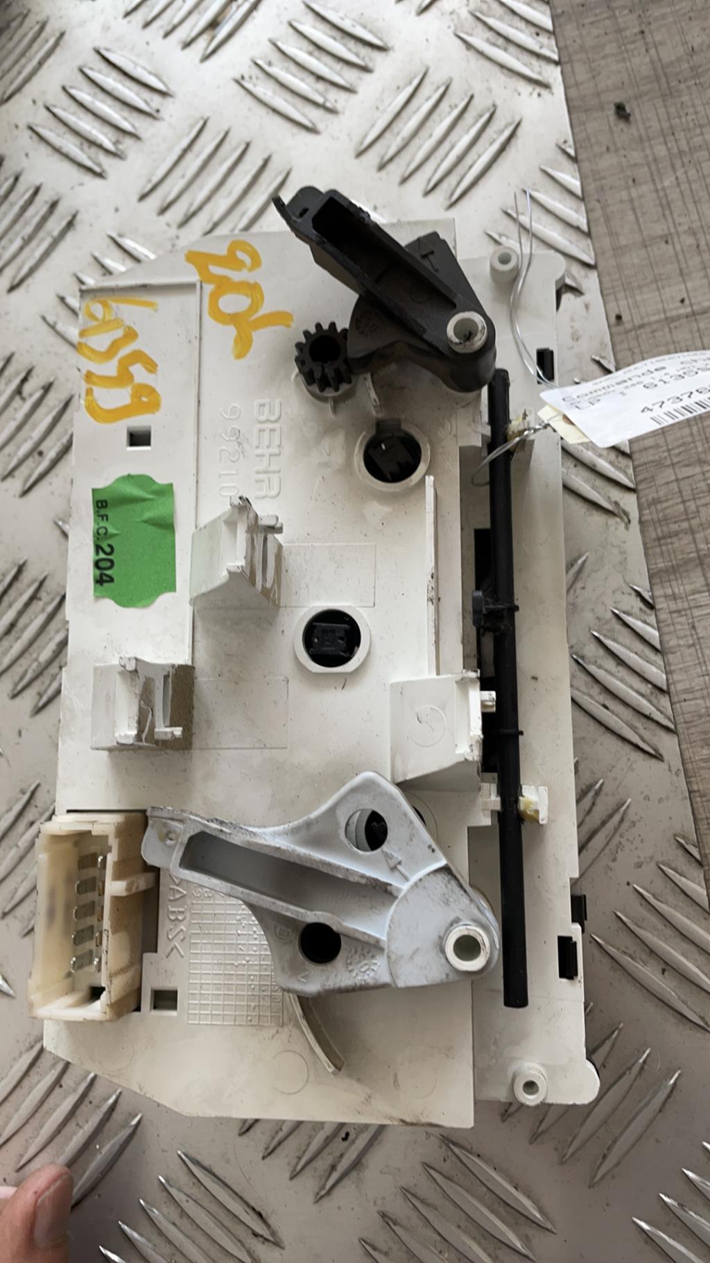Commande chauffage PEUGEOT 206 PHASE 2 Diesel - 1