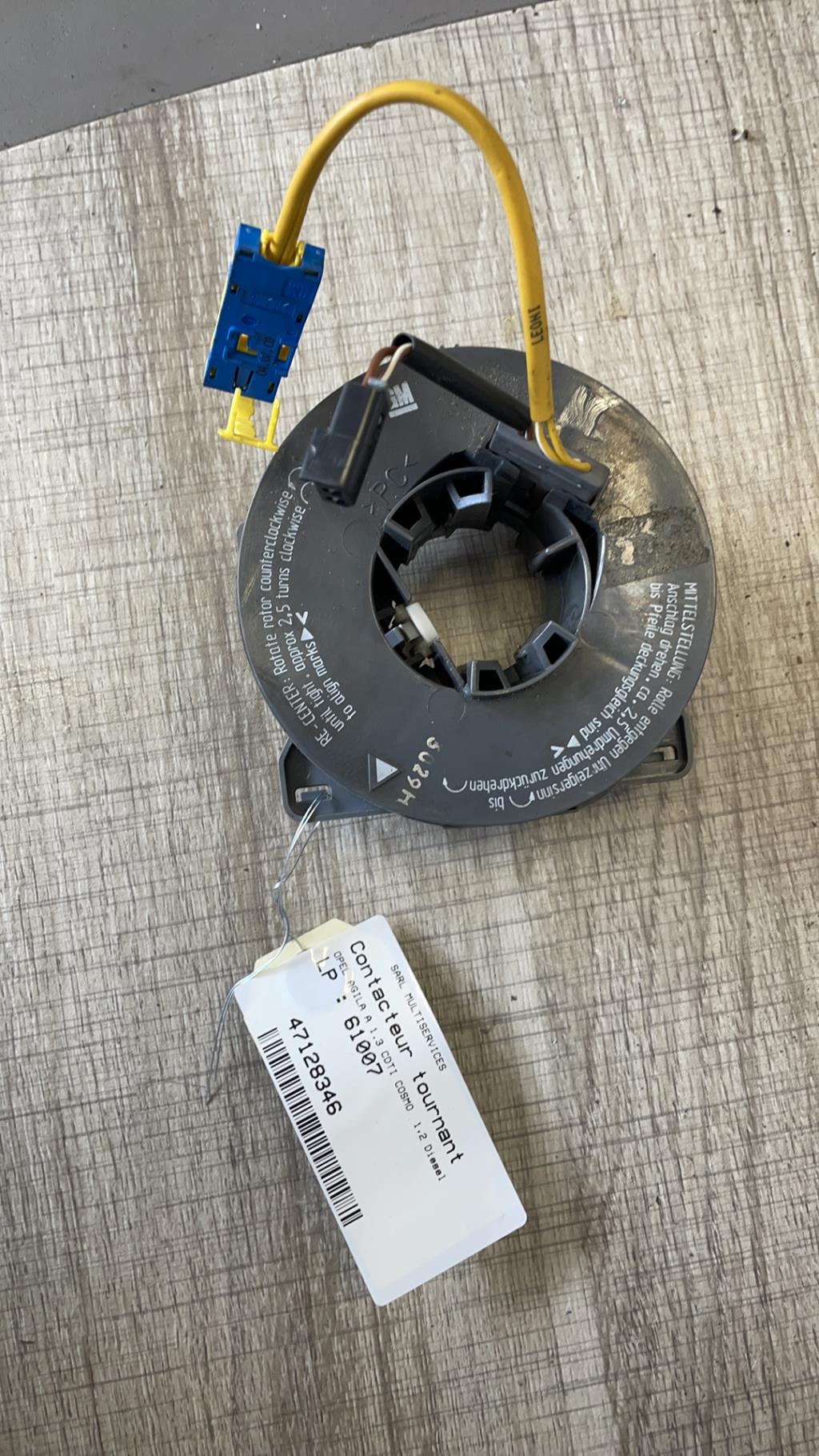 Contatto spiralato OPEL AGILA A Diésel - 1