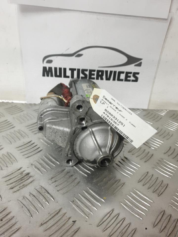 Demarreur RENAULT MEGANE 2 PHASE 2 Diesel - 1